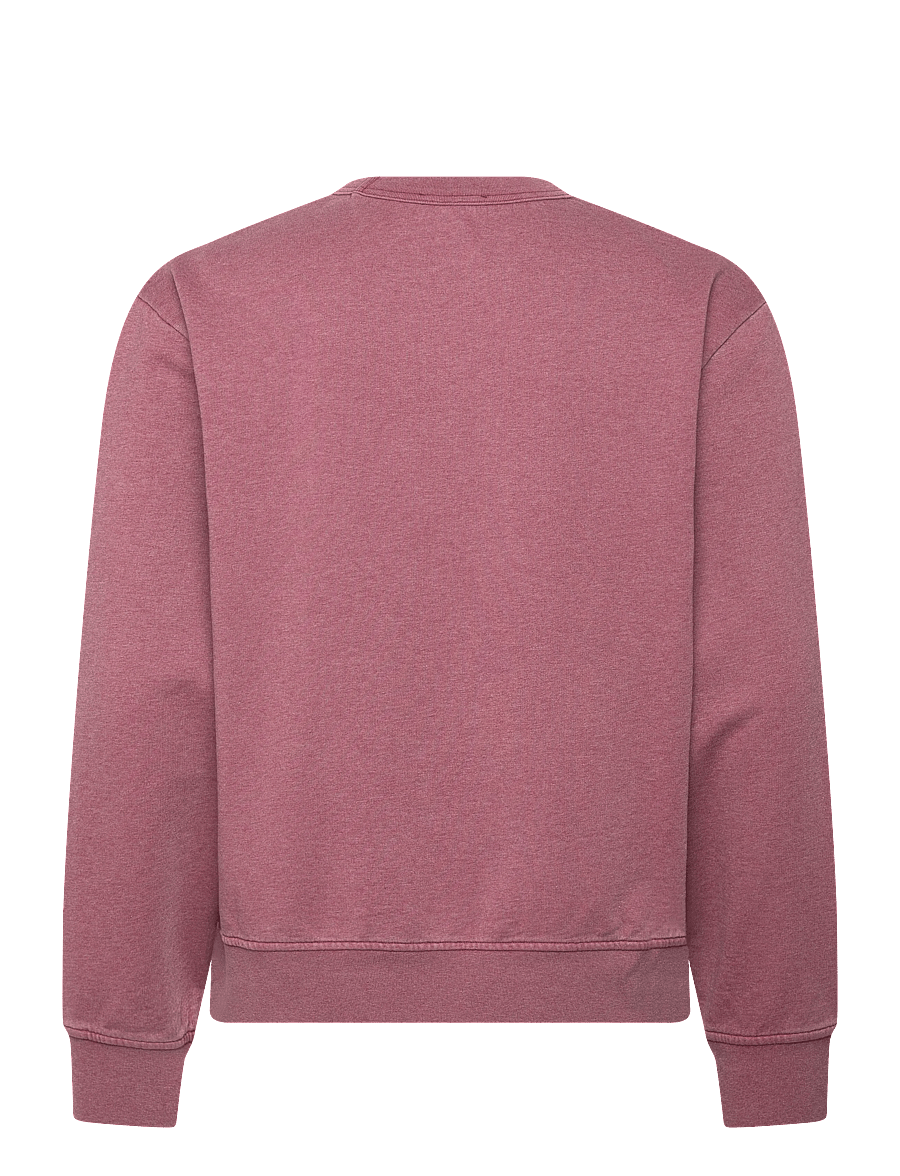 A.P.C. - Sweatshirt Harris - sweatshirts - rouge fonce/blanc - 1