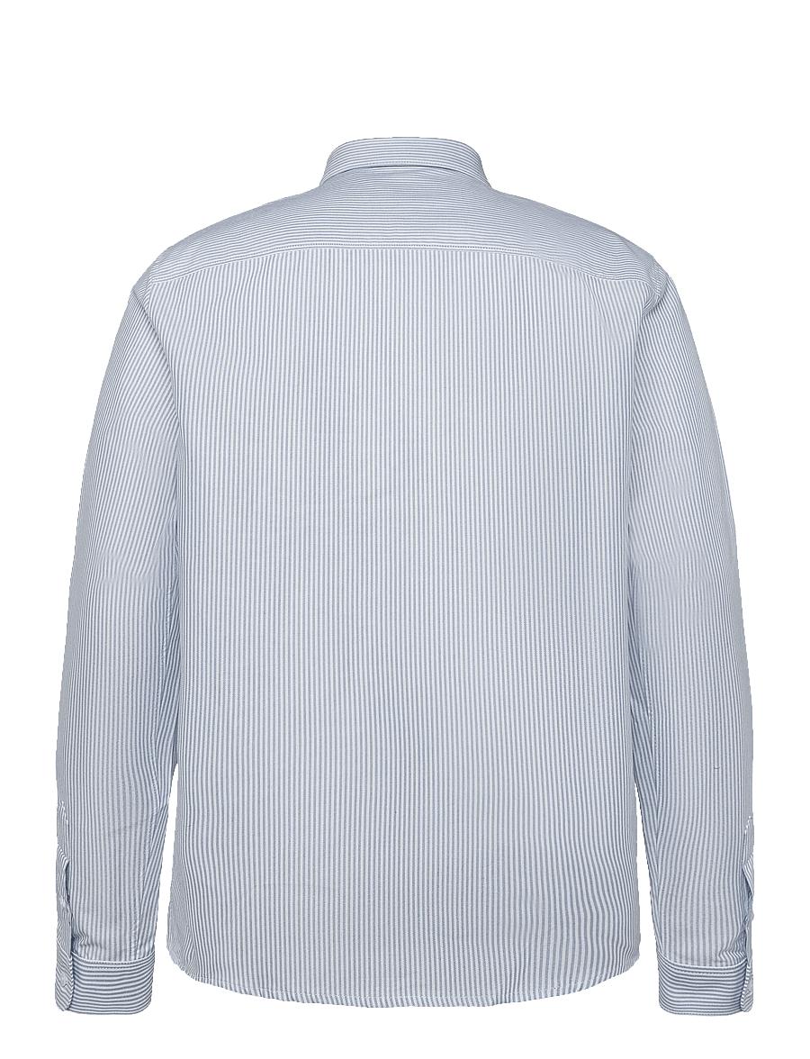 A.P.C. - chemise new greg - randiga skjortor - blue - 1