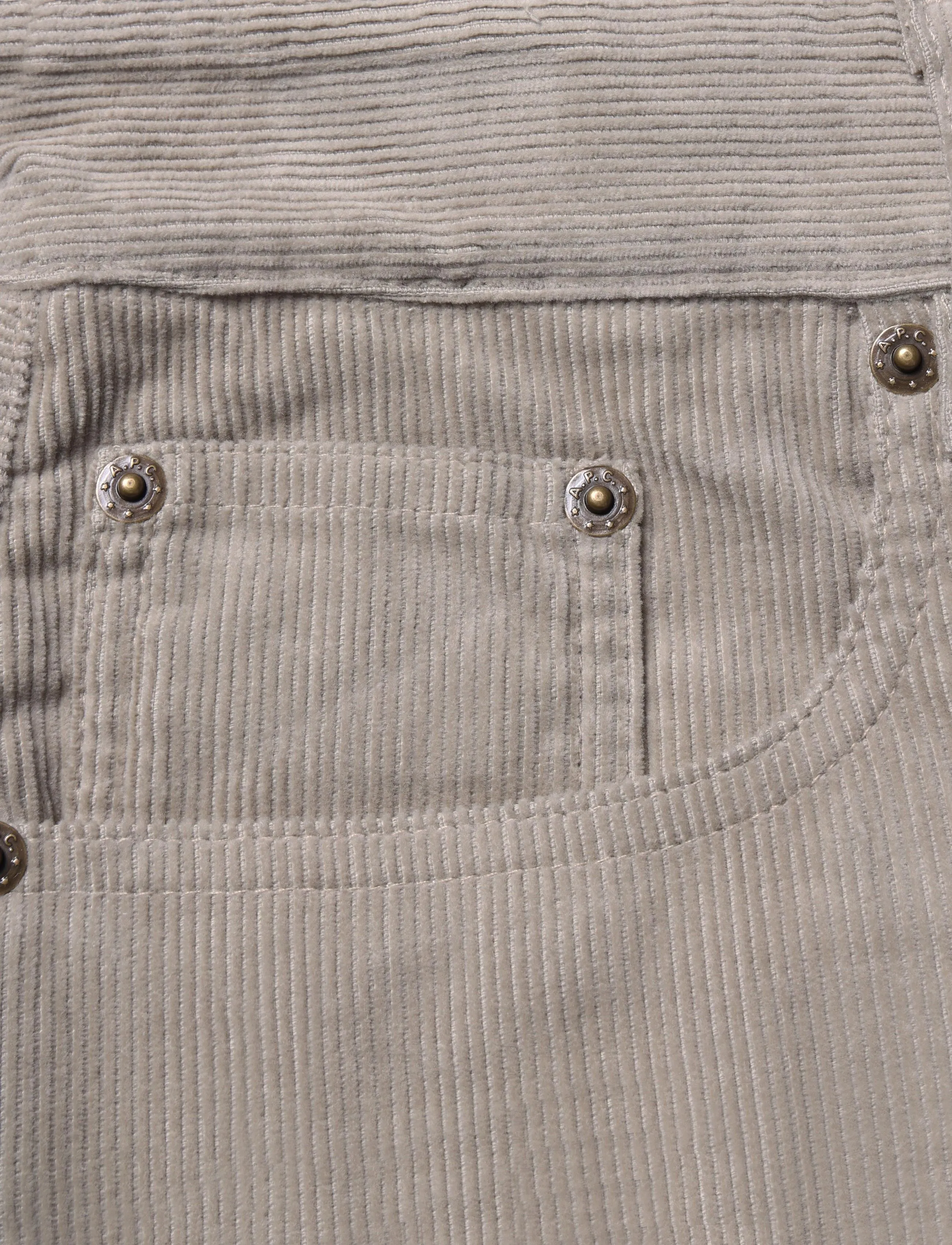 A.P.C. - Lizzie - midi-röcke - light khaki - 3