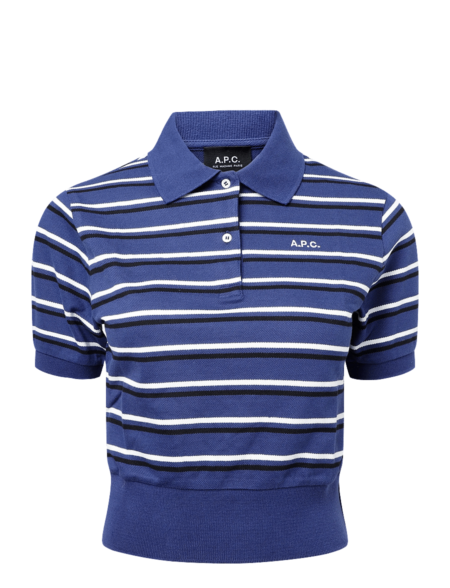 A.P.C. - Oceane (GOTS) - poloshirts - dark blue - 0