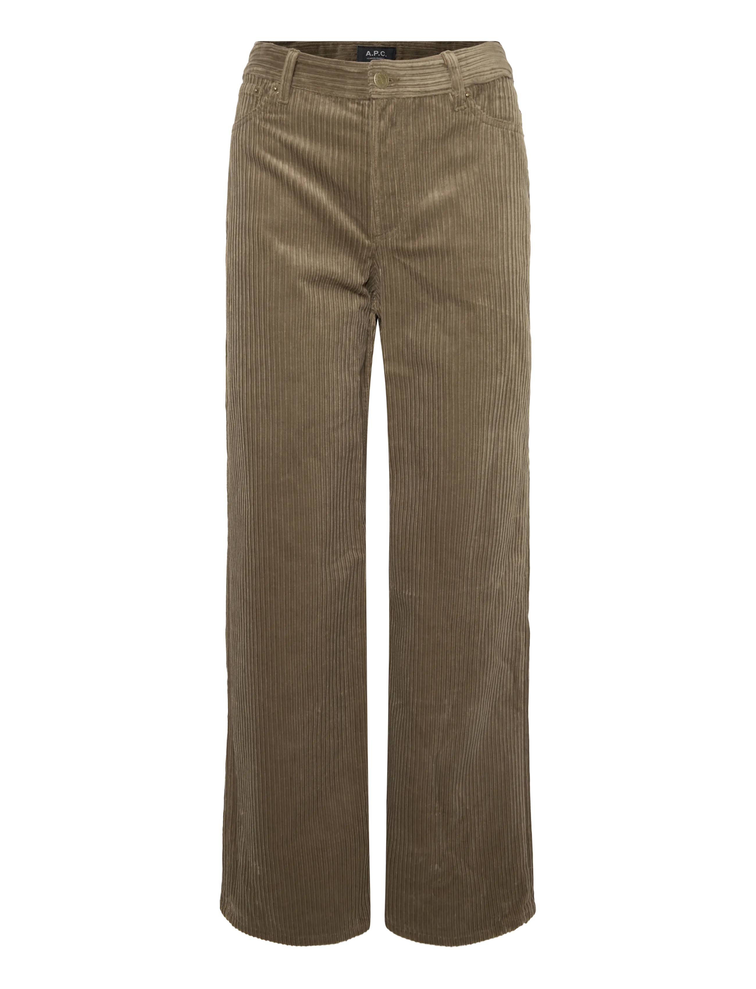 A.P.C. Elisabeth - Püksid - TAUPE / khaki/green