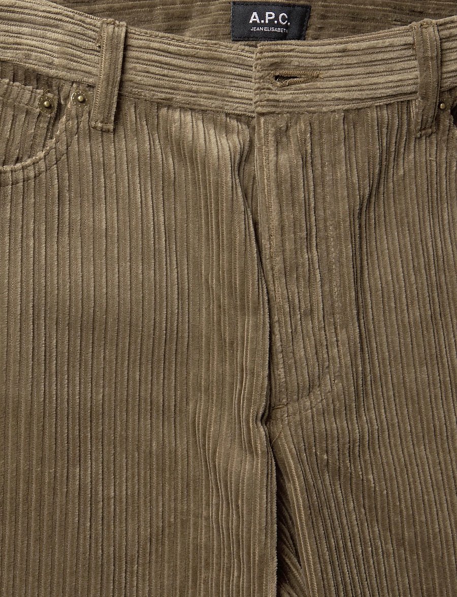 A.P.C. - Elisabeth - velvetpüksid - taupe - 3