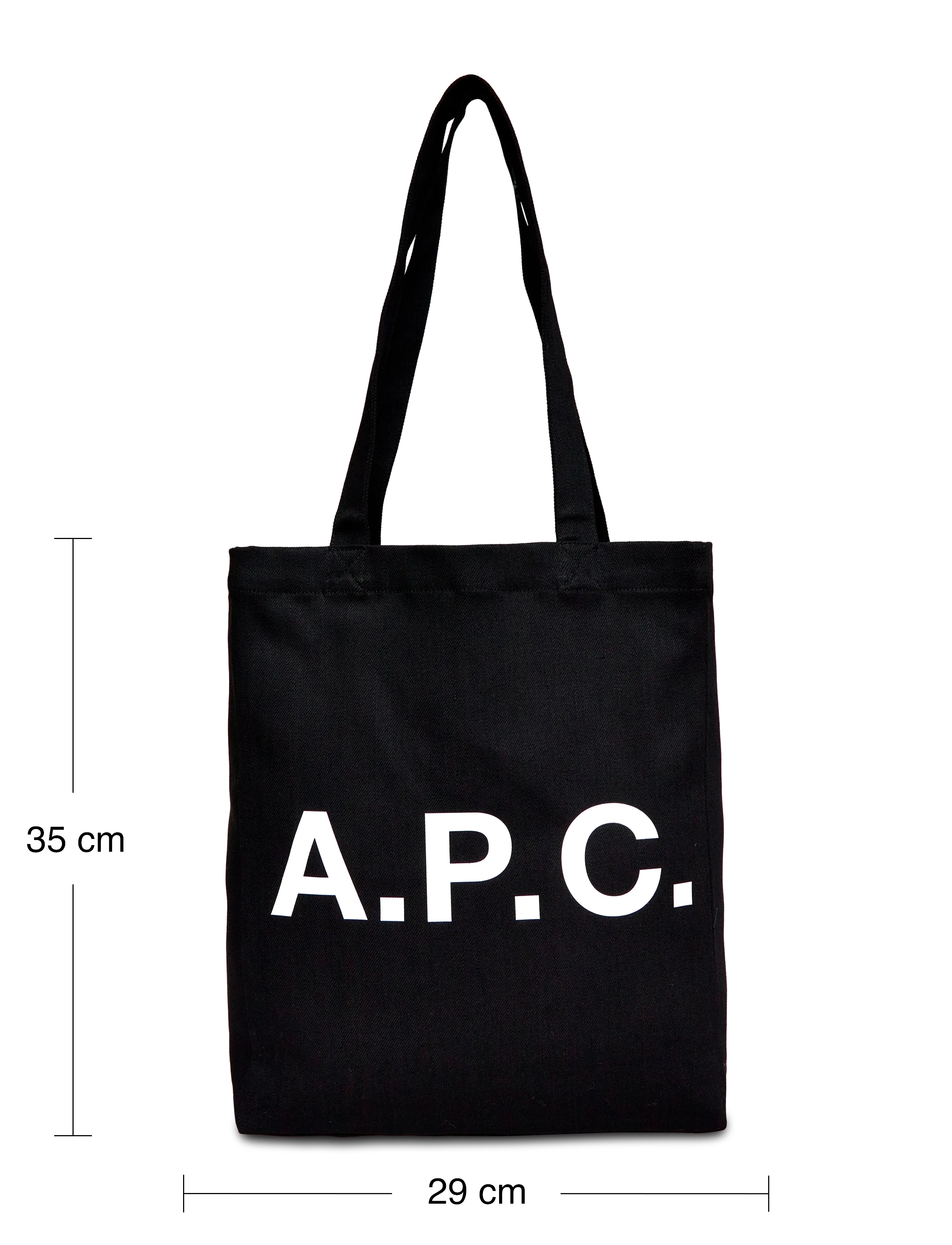 A.P.C. - tote lou - black - 3