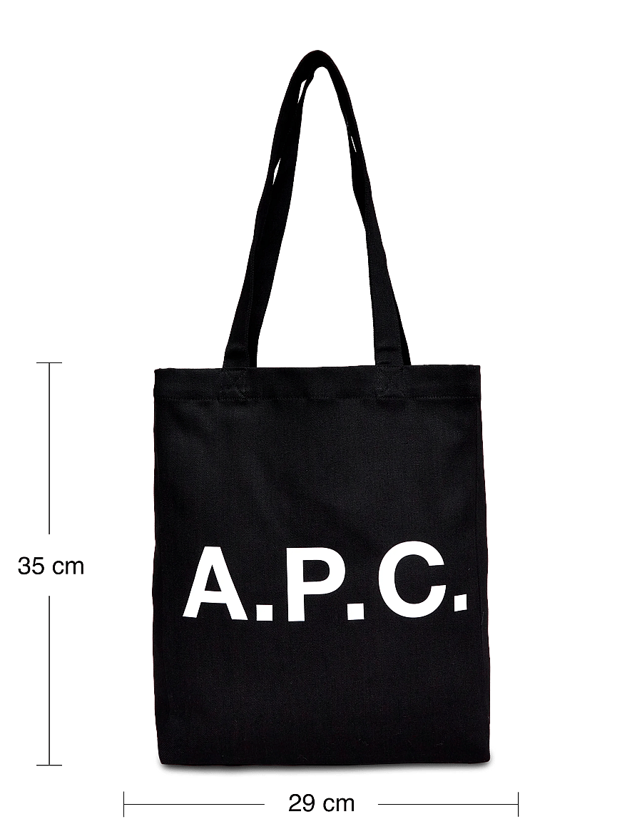 A.P.C. - tote lou - black - 3