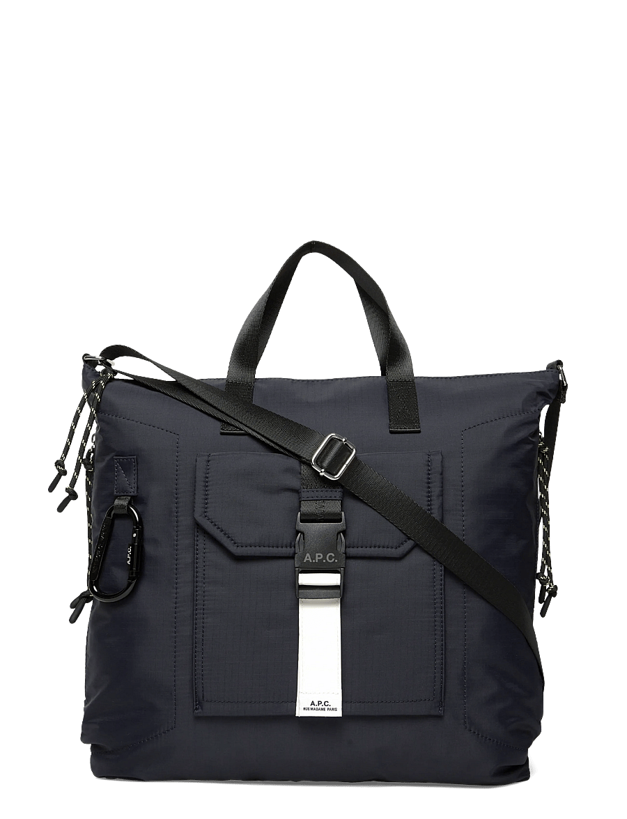 A.P.C. - tote trek - tote bags - dark navy - 0