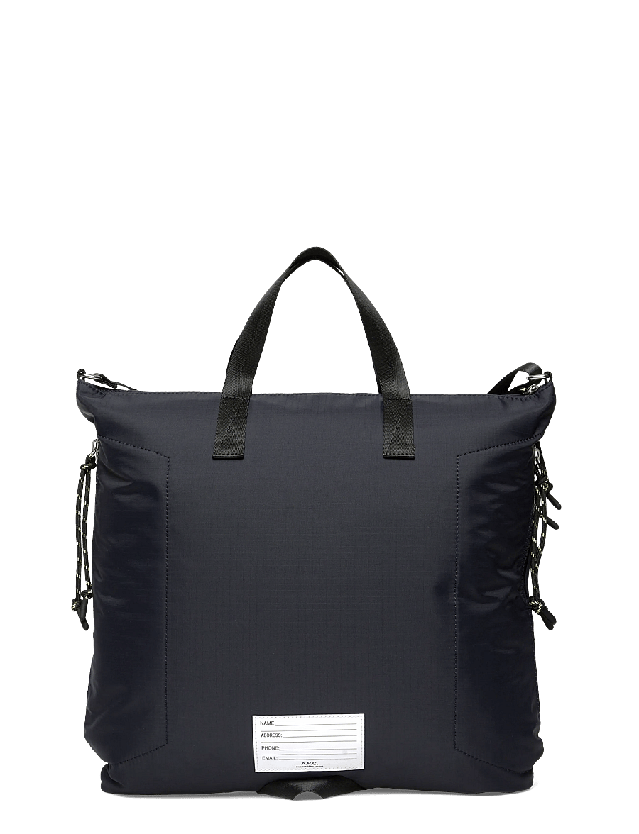 A.P.C. - tote trek - tote bags - dark navy - 1