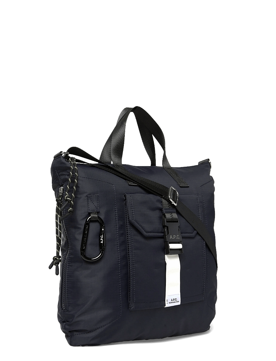 A.P.C. - tote trek - tote bags - dark navy - 2