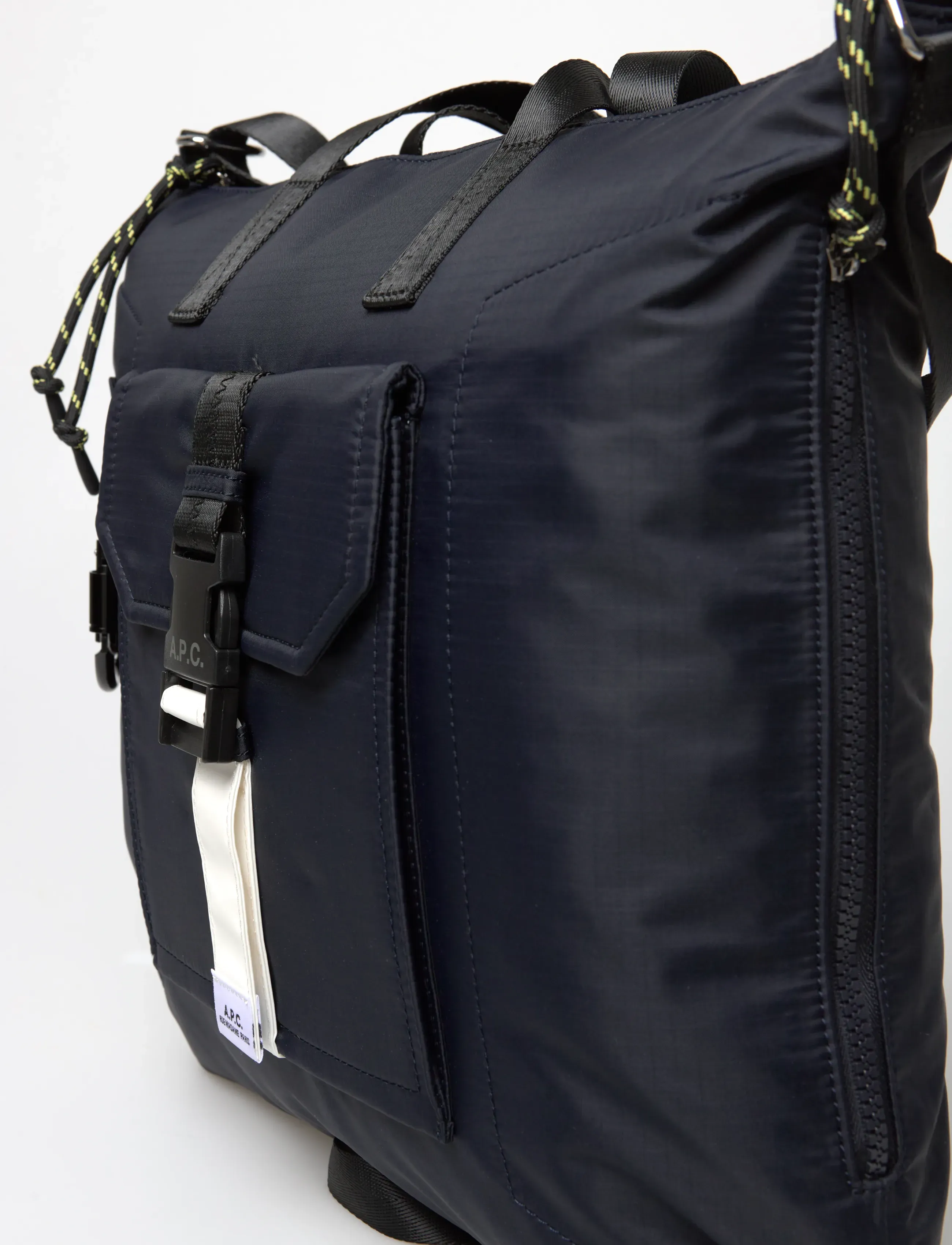 A.P.C. - tote trek - tote bags - dark navy - 4