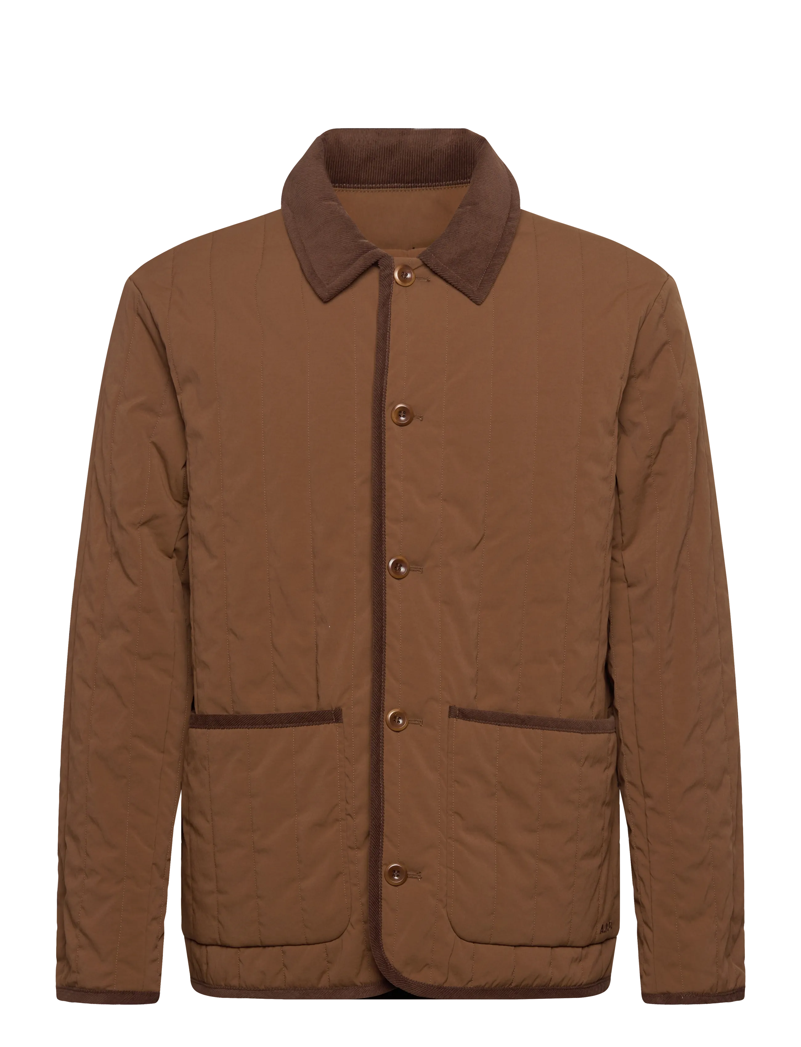 A.P.C. Leone Vest, XXL, Jackets, Braun - Quilted Männerswear