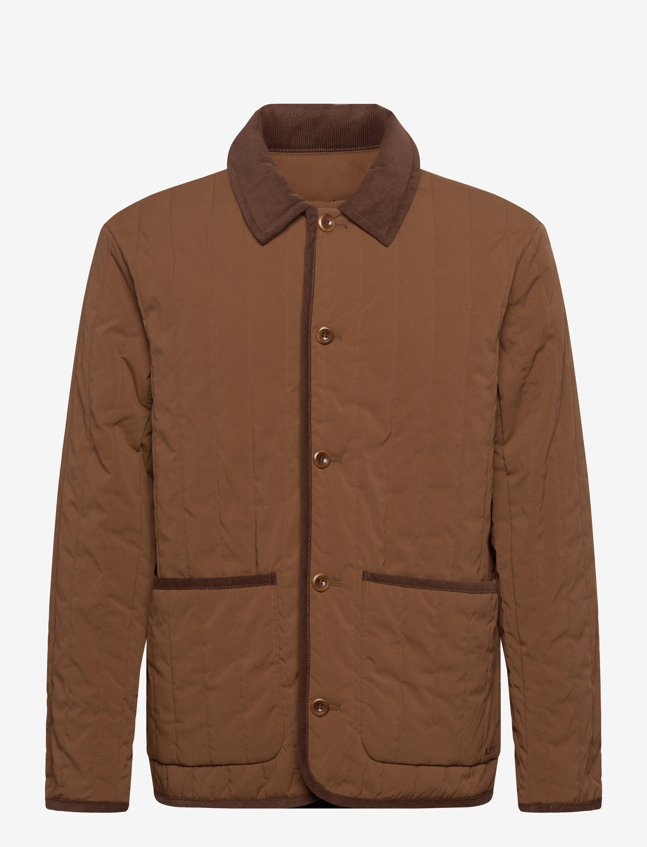 A.P.C. - Leone Vest - frühlingsjacken - marron - 0