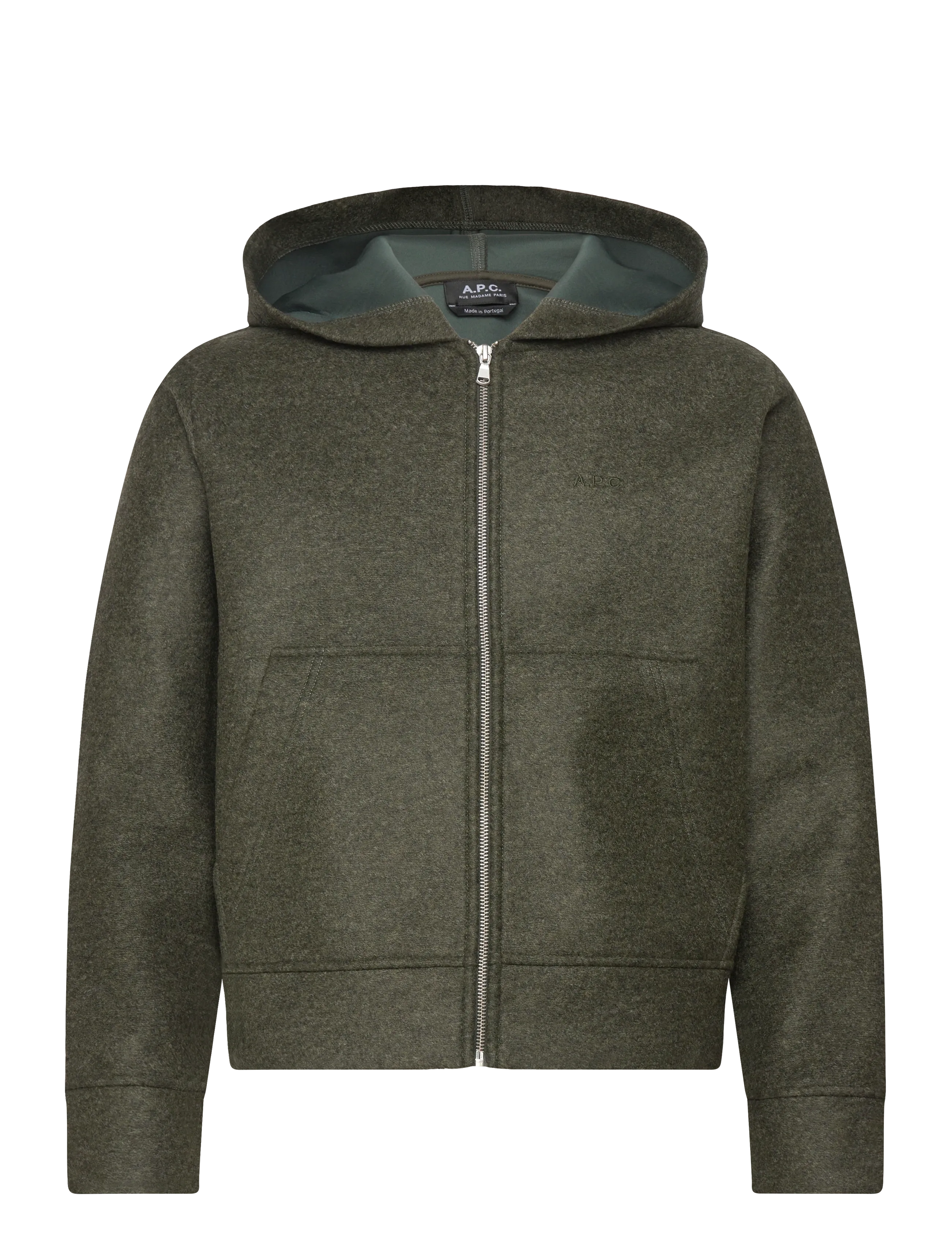 A.P.C. Sweatshirt Alvin - Kleidung - VERT FONCE / khaki/green