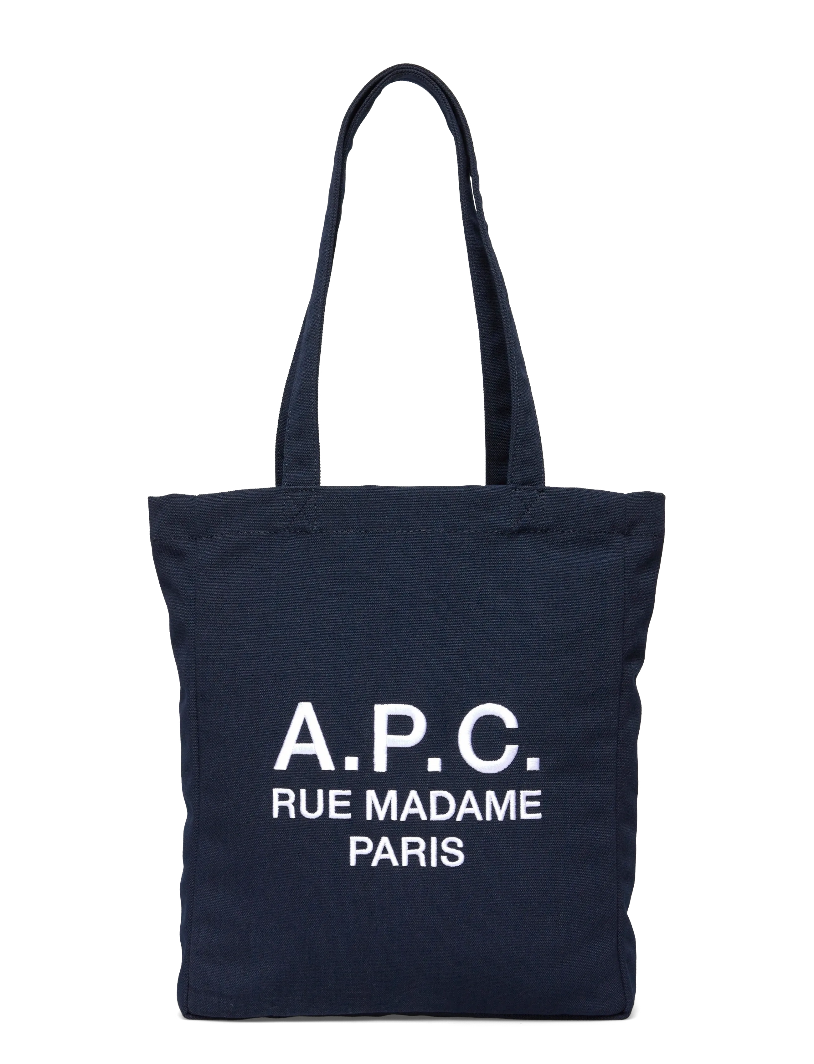 A.P.C. Tote Lou Rue Madame, One Size, Bags, Marineblau - Shoppers, Frauen
