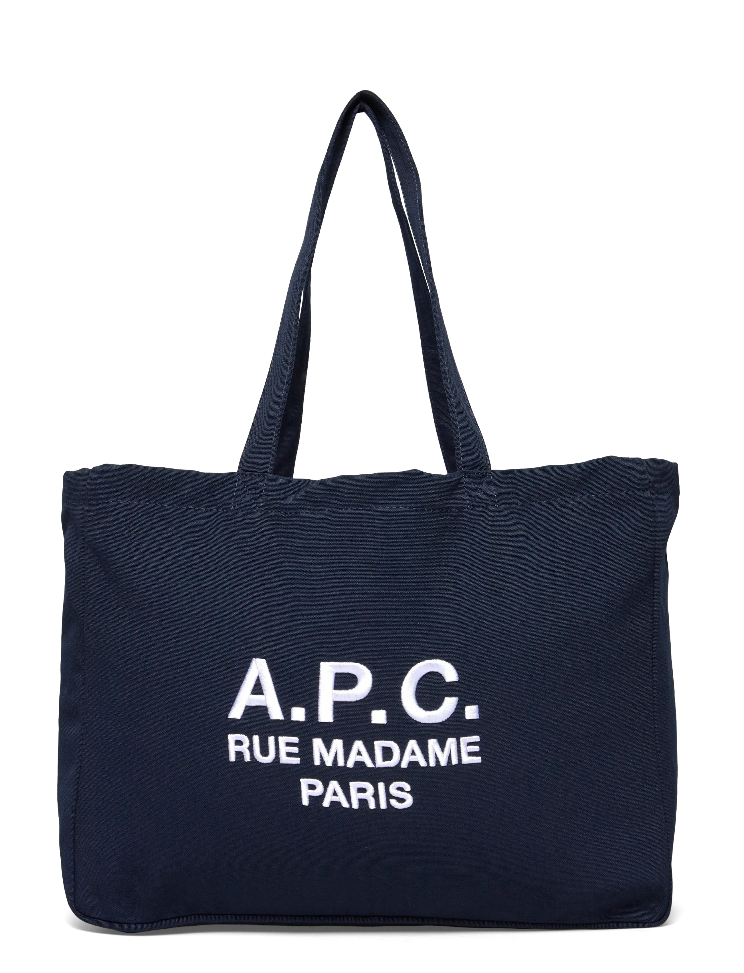 A.P.C. shopping diane rue madame - Tote Bags - DARK NAVY / navy