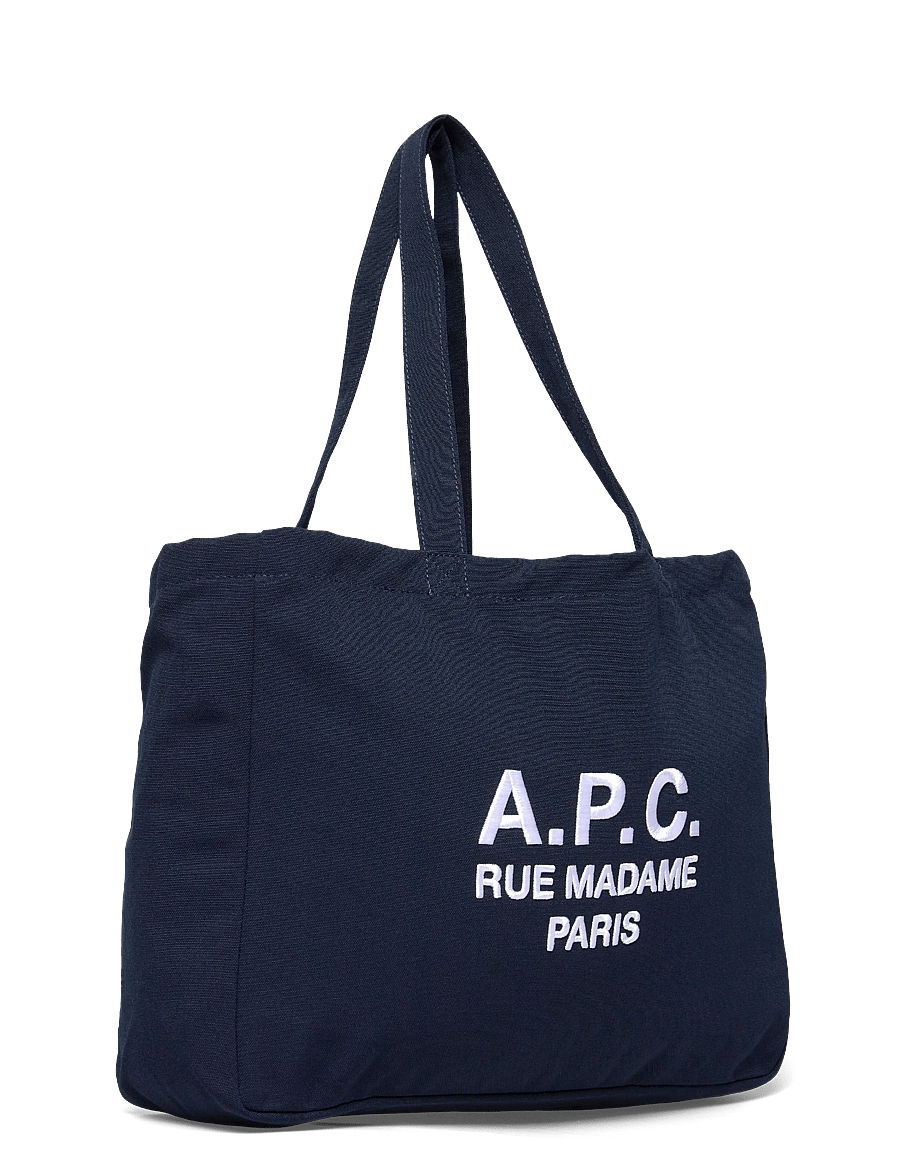 A.P.C. - shopping diane rue madame - tote bags - dark navy - 2