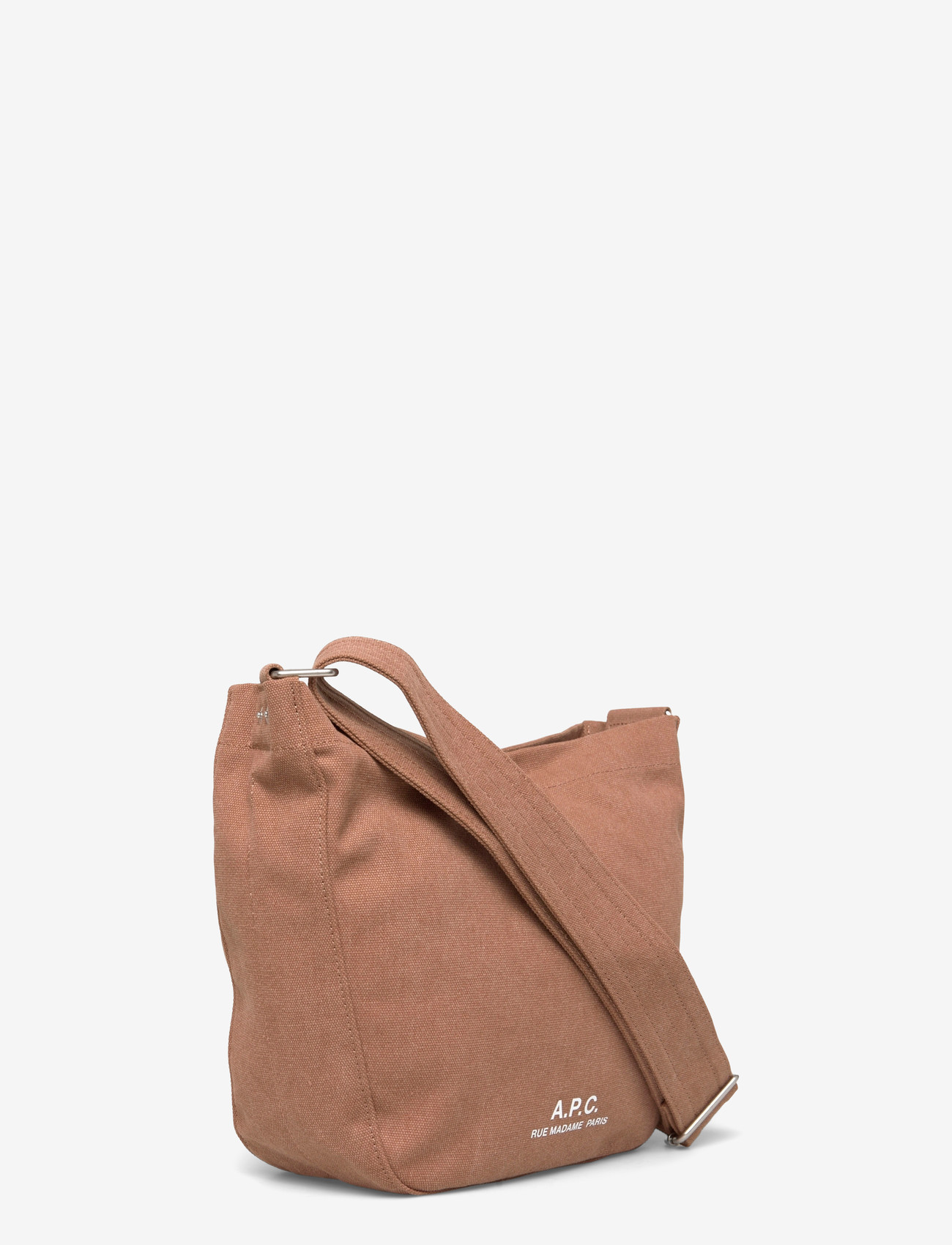 A.P.C. - besace journal small - crossbody bags - marron glace - 2