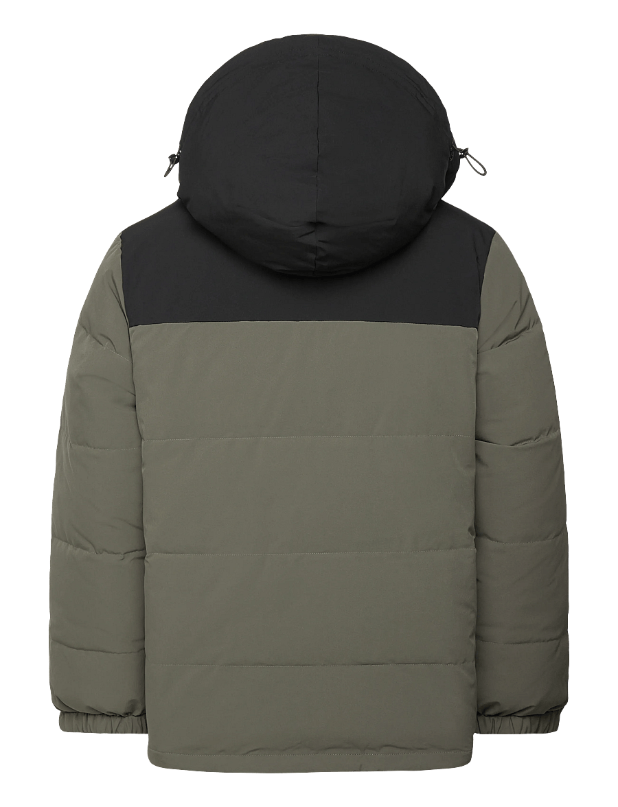 A.P.C. - Down Jacket Chris - daunenjacken - kaki militaire/noir - 1