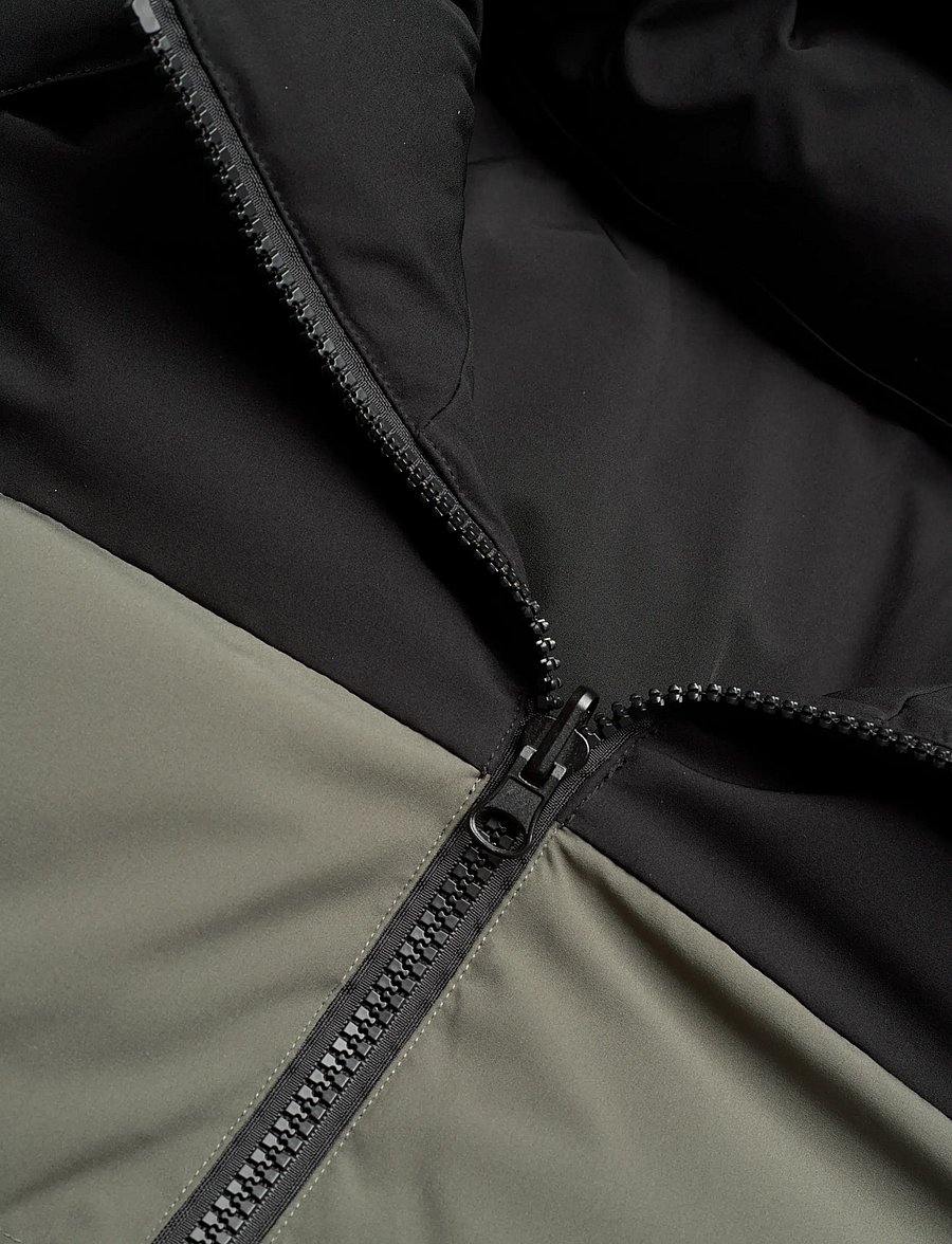 A.P.C. - Down Jacket Chris - daunenjacken - kaki militaire/noir - 2