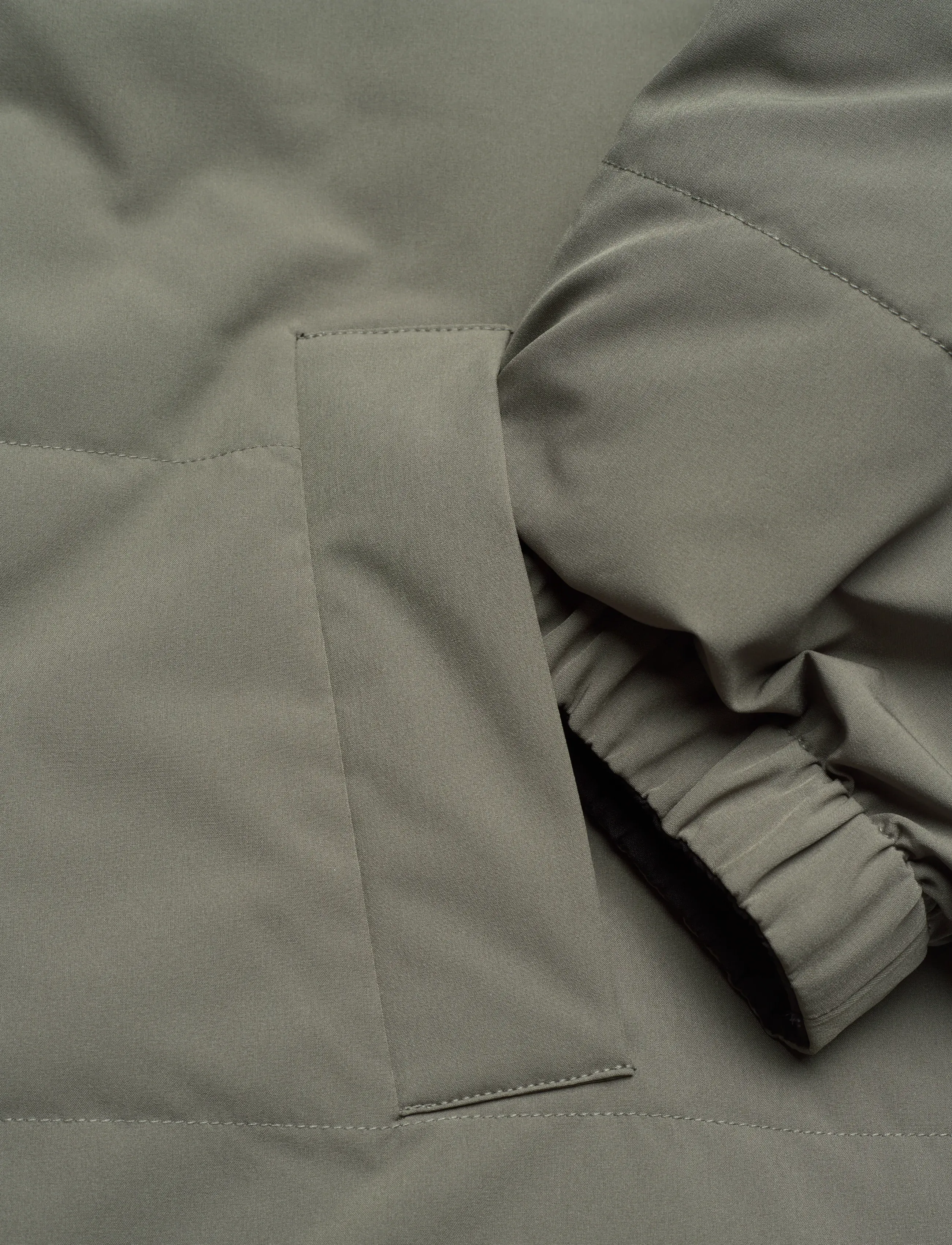 A.P.C. - Down Jacket Chris - jackets - kaki militaire/noir - 4