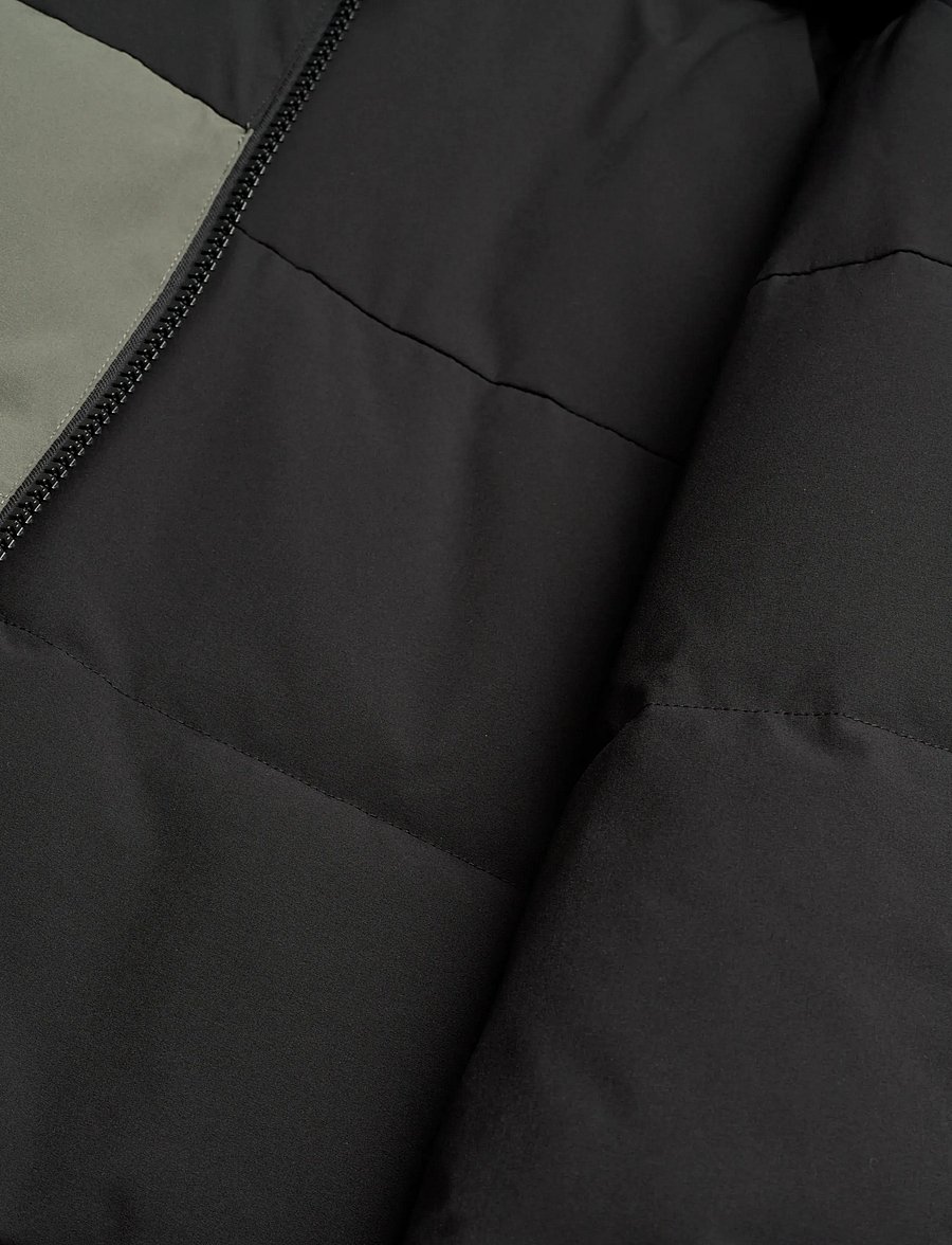 A.P.C. - Down Jacket Chris - daunenjacken - kaki militaire/noir - 5