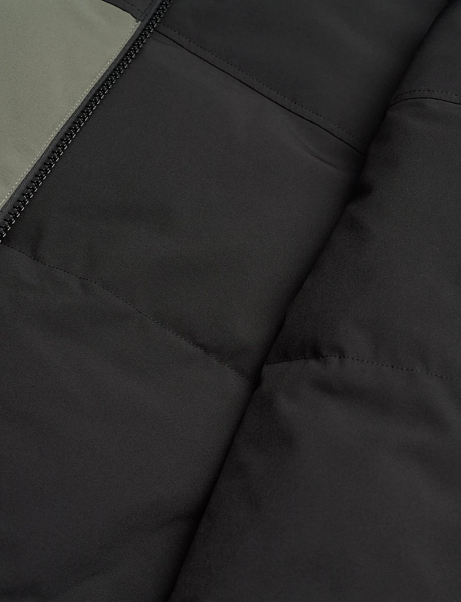 A.P.C. - Down Jacket Ted - westen - kaki militaire/noir - 4