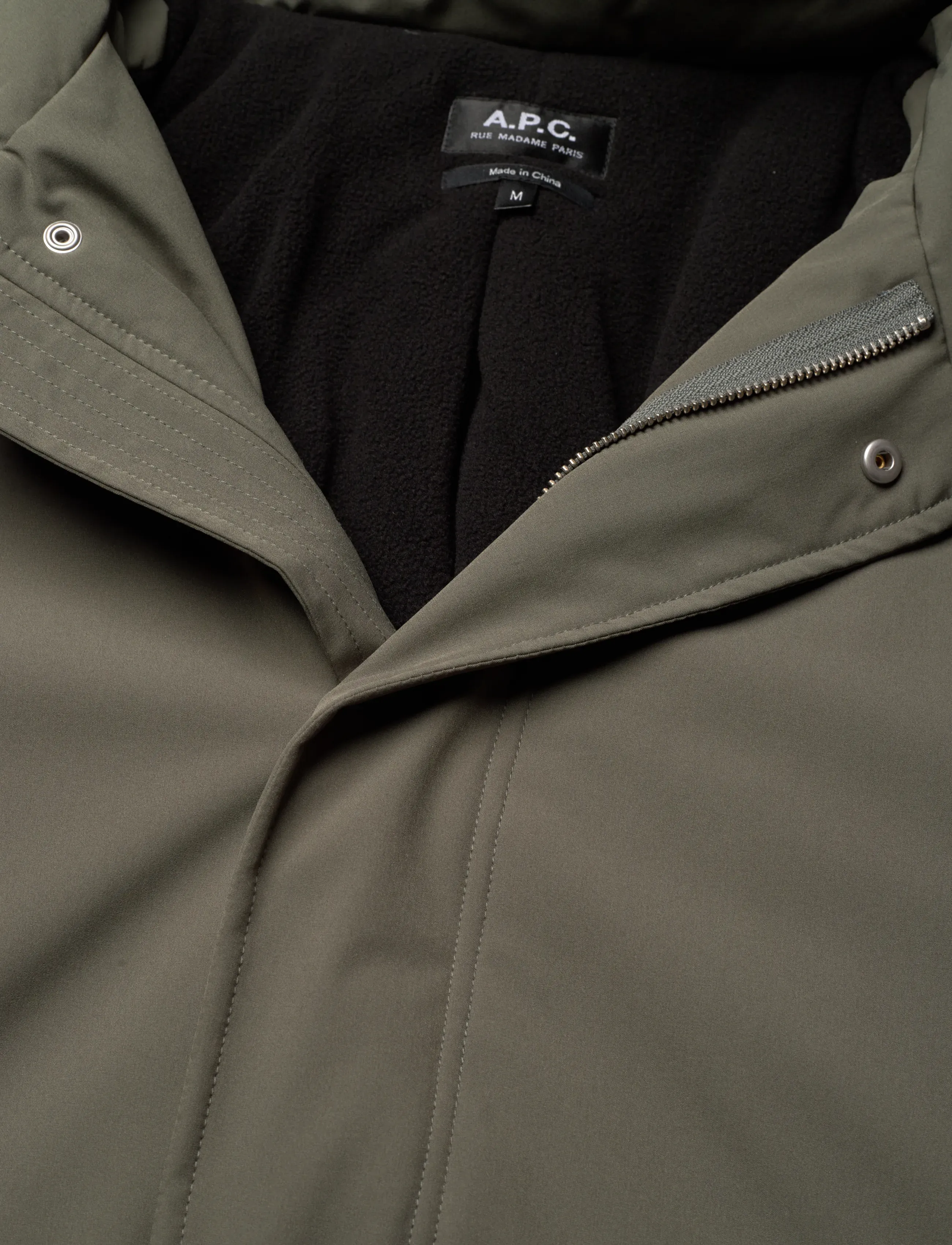 A.P.C. - Parka Anatole - parkas - kaki militaire - 3