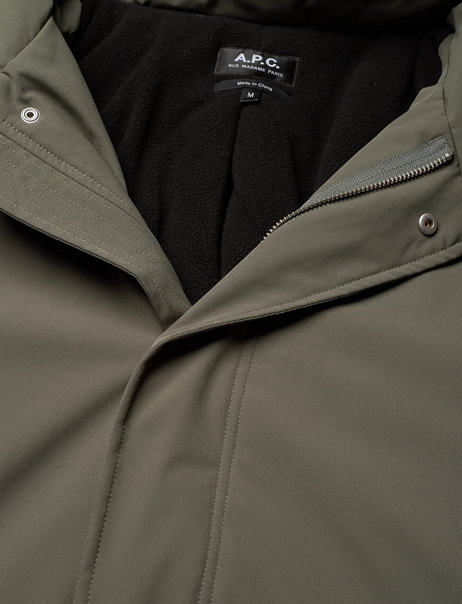 A.P.C. - Parka Anatole - parkas - kaki militaire - 3