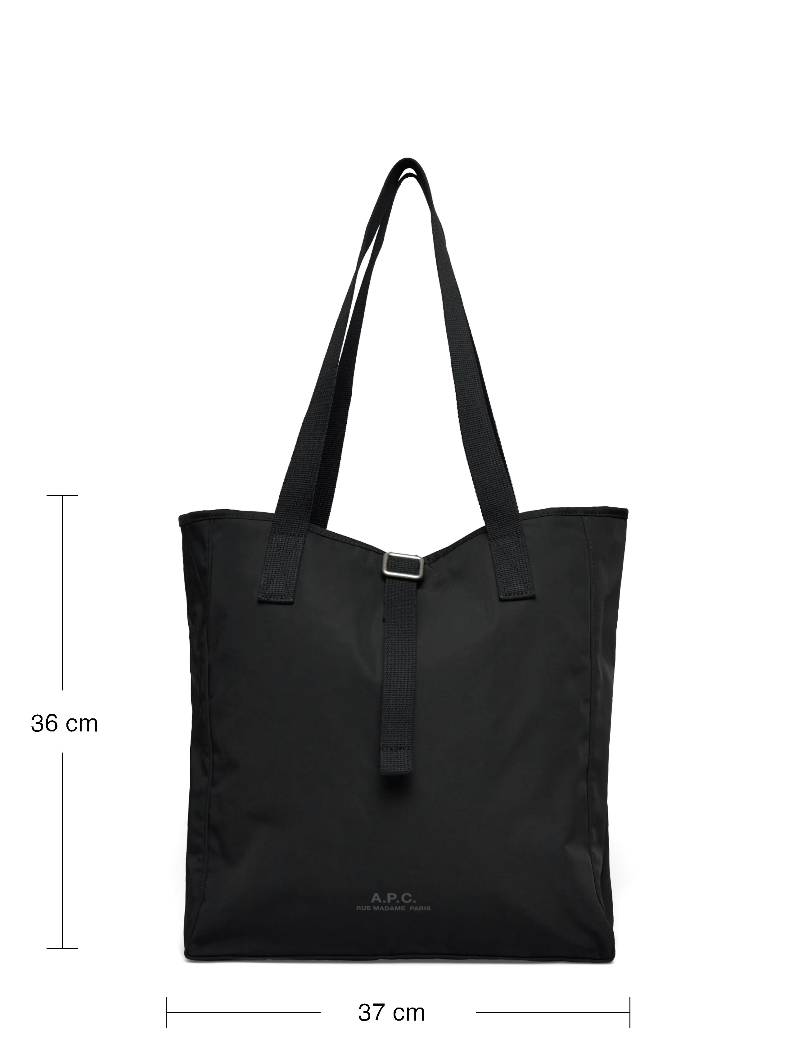 A.P.C. - cabas archive - muleposer - black - 3