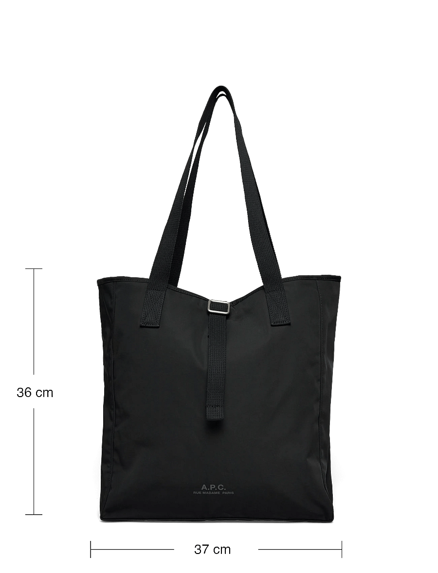A.P.C. - cabas archive - muleposer - black - 3