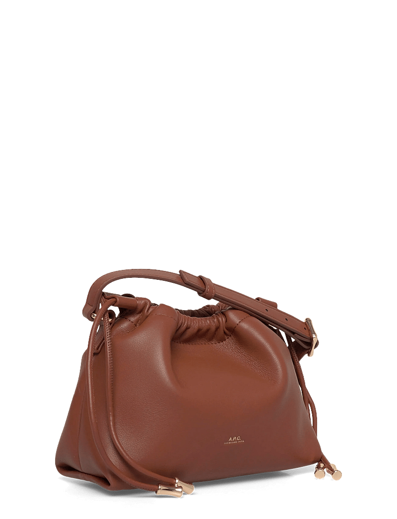 A.P.C. - SAC NINON MINI - umhängetaschen - noisette - 2