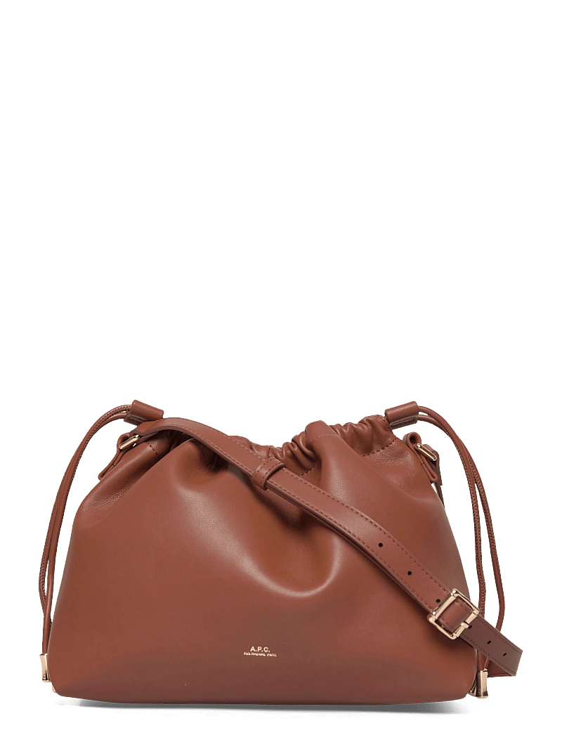 A.P.C. - SAC NINON - umhängetaschen - noisette - 0