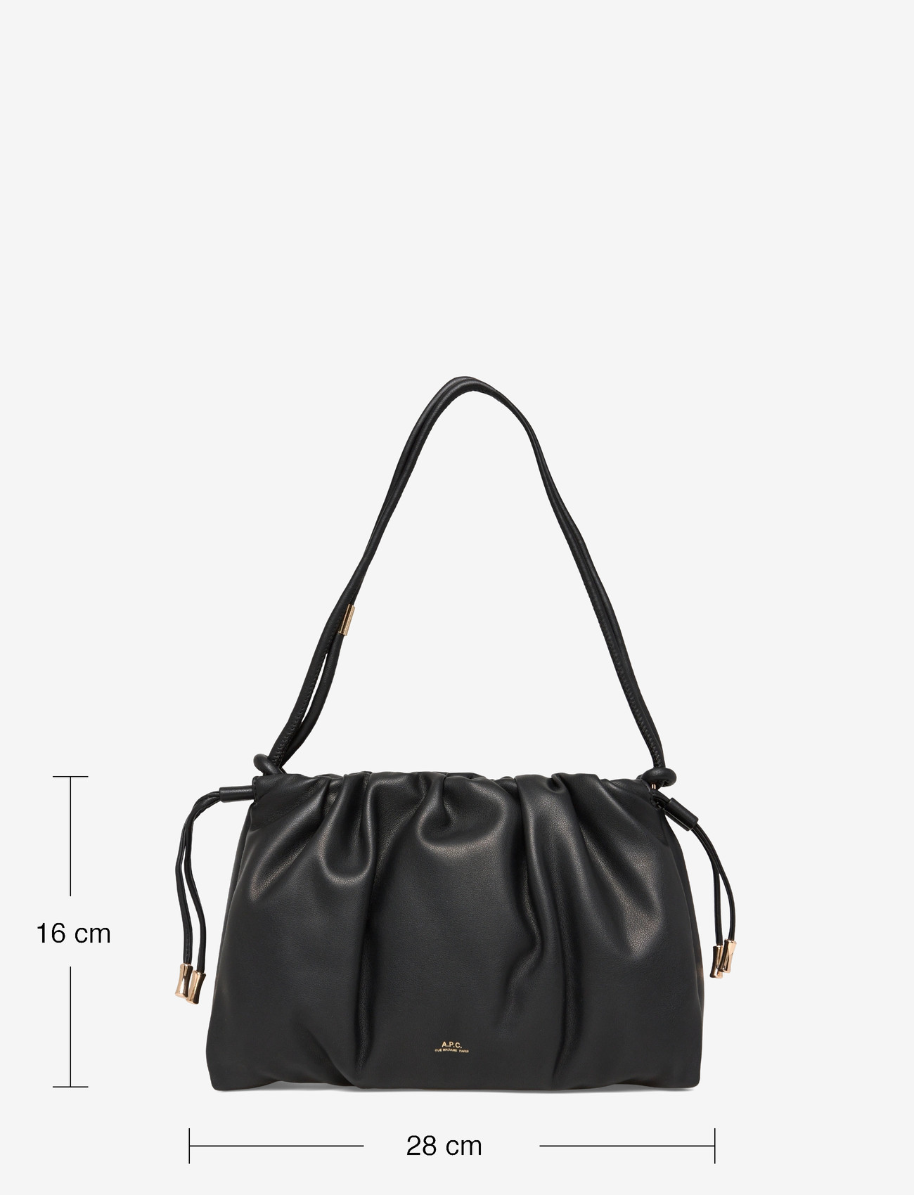 A.P.C. - SAC NINON SHOULDER - igapäevane stiil - noir - 3
