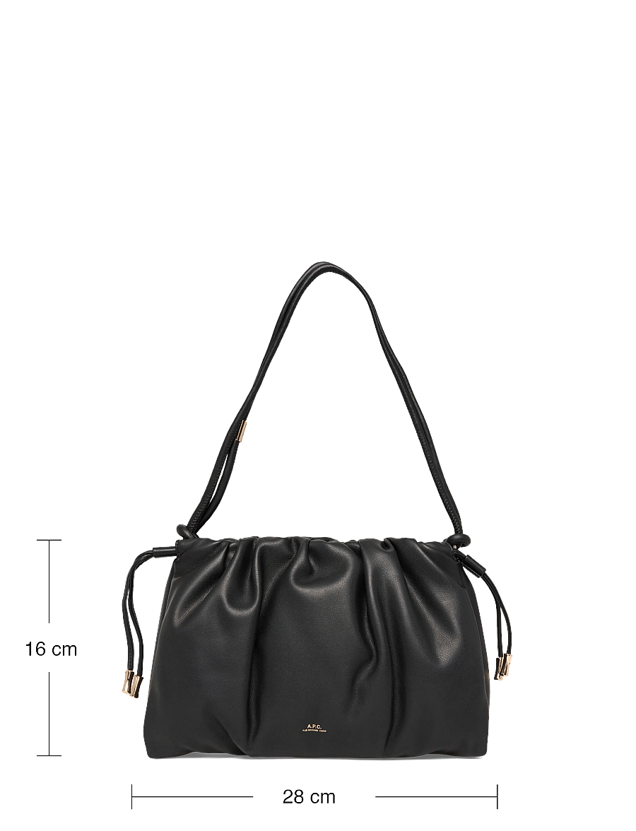 A.P.C. - SAC NINON SHOULDER - sacs a main - noir - 3