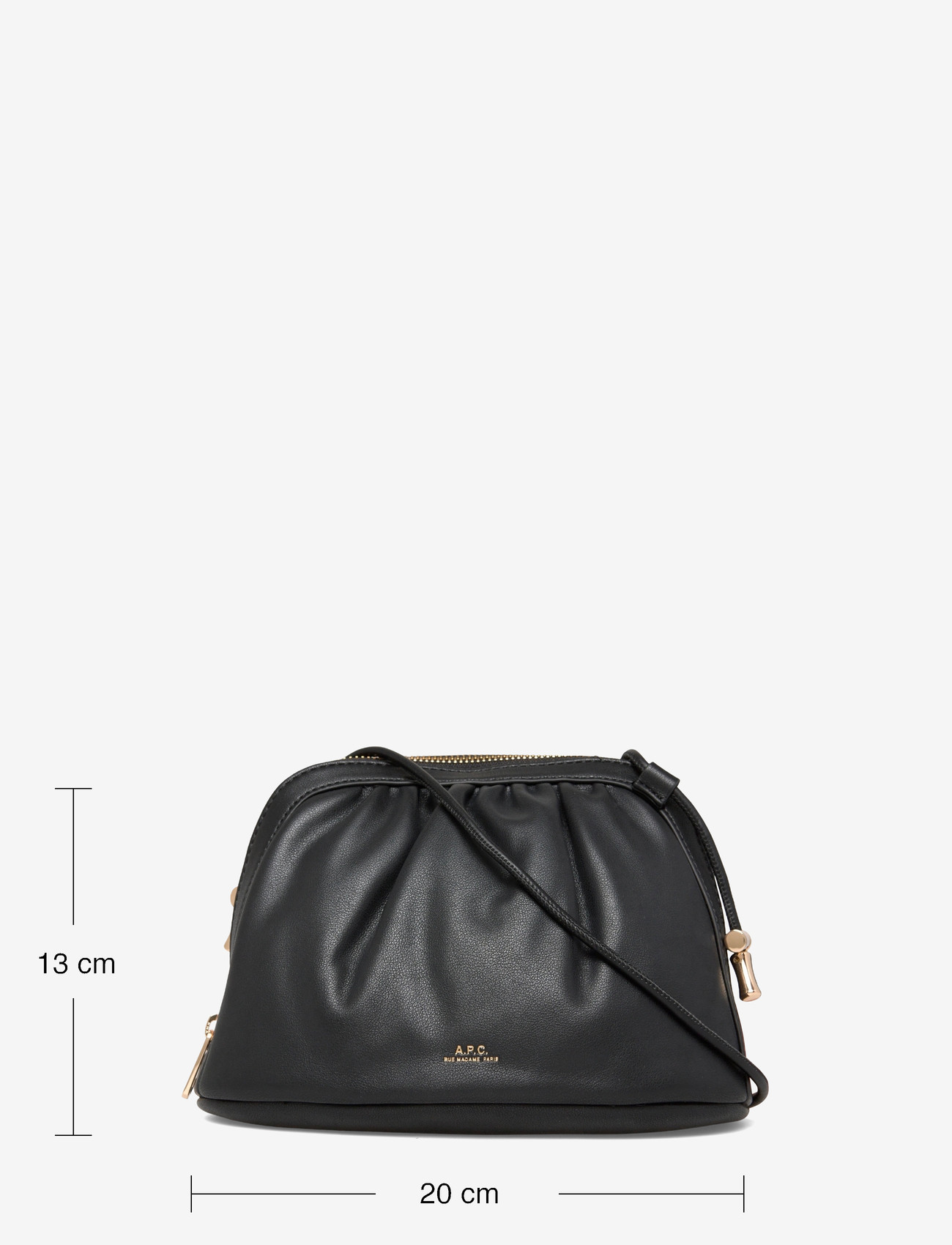 A.P.C. - Crossbody Bag Ninon - henkeltaschen - noir - 3