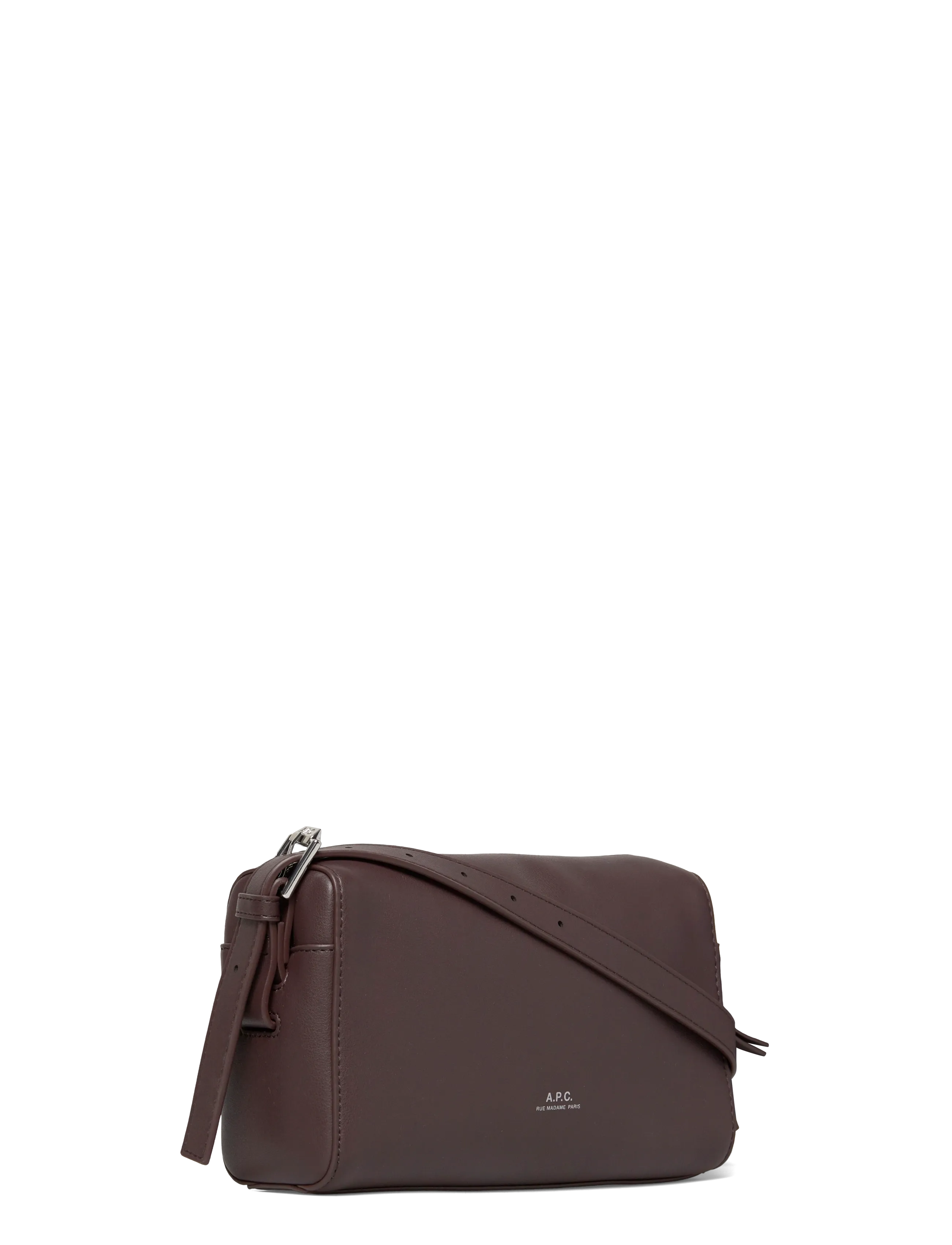 A.P.C. - camera bag nino - crossbody bags - marron fonce - 2