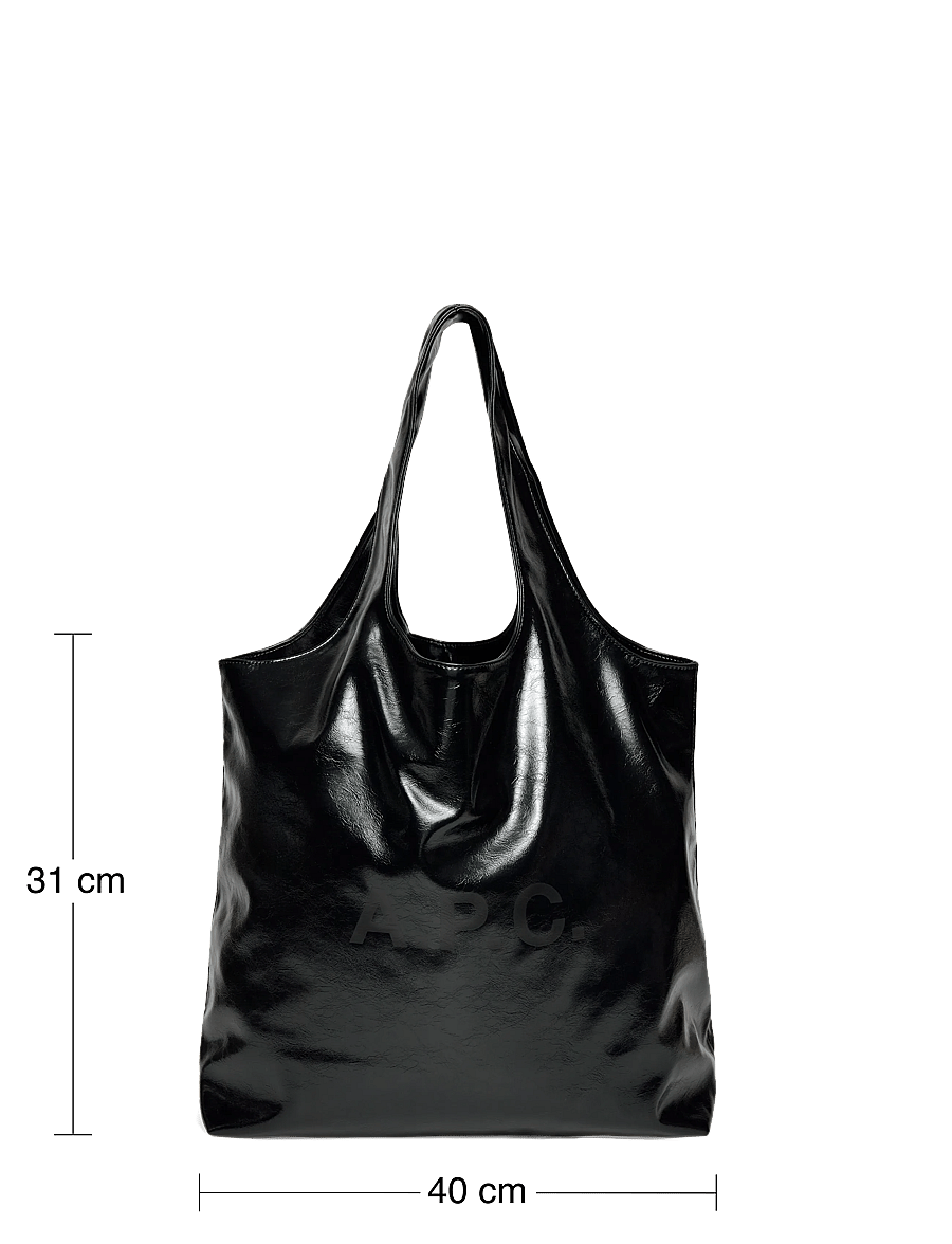 A.P.C. - tote ninon - tote bags - black - 3
