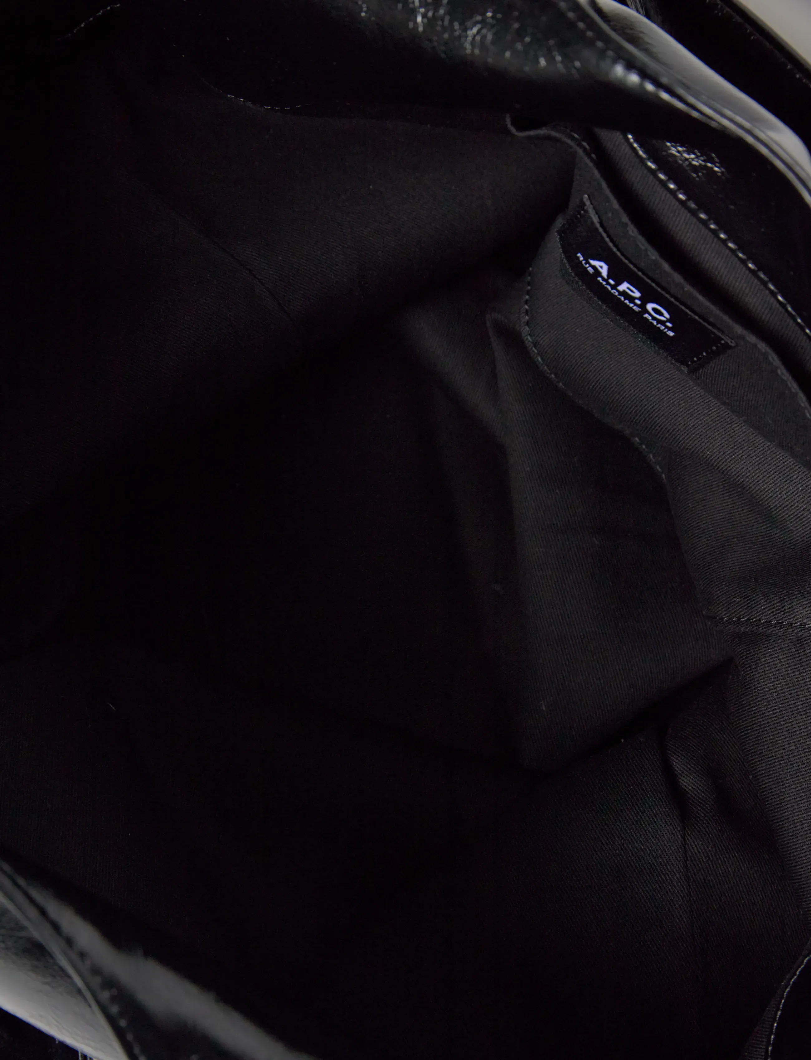 A.P.C. - tote ninon - tote bags - black - 4