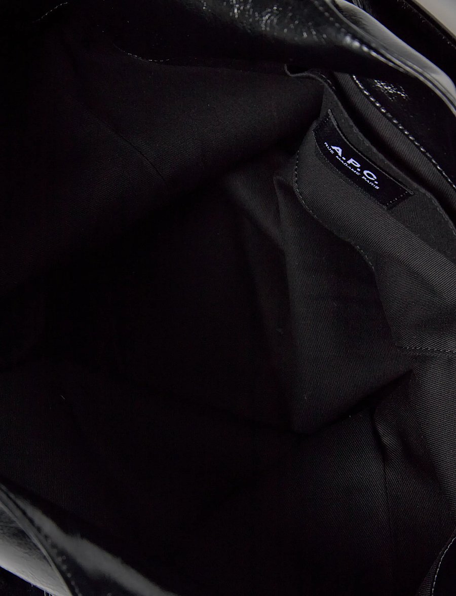 A.P.C. - tote ninon - tote bags - black - 4