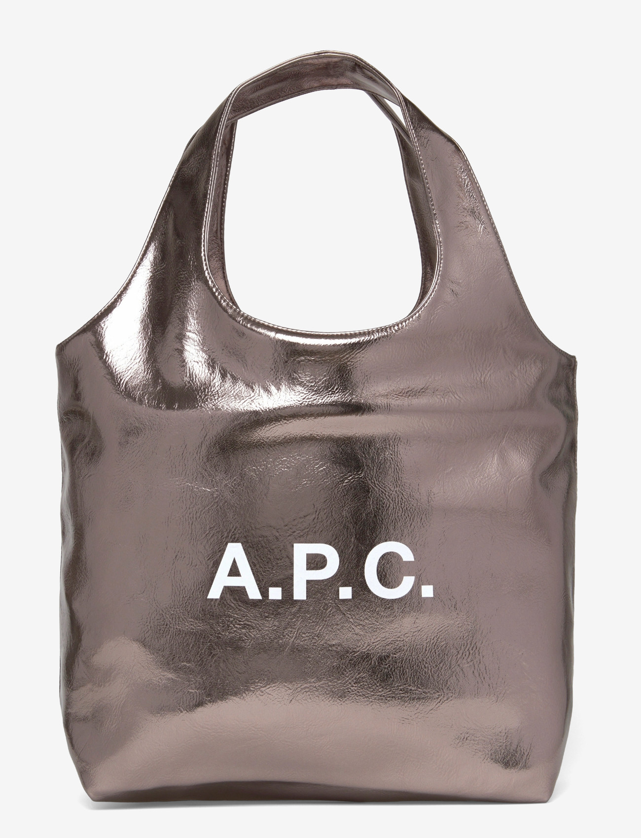 A.P.C. - tote ninon - tote bags - argent foncÉ - 0