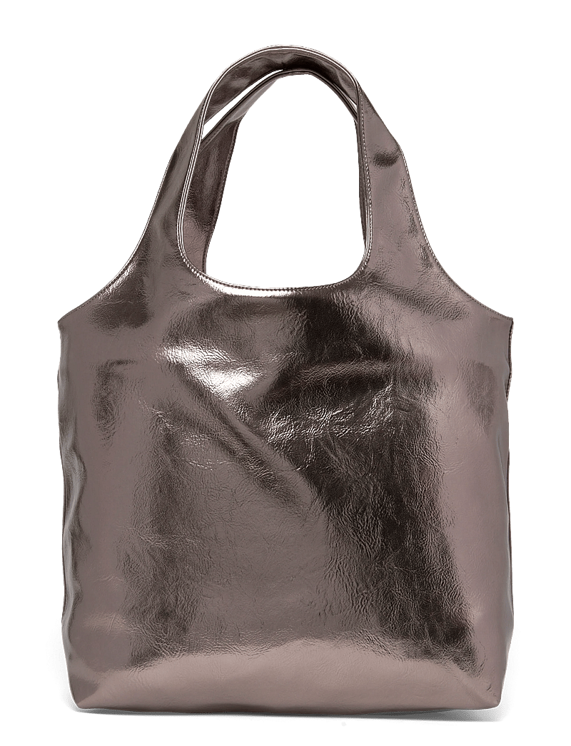 A.P.C. - tote ninon - shoppingväskor - argent foncÉ - 1