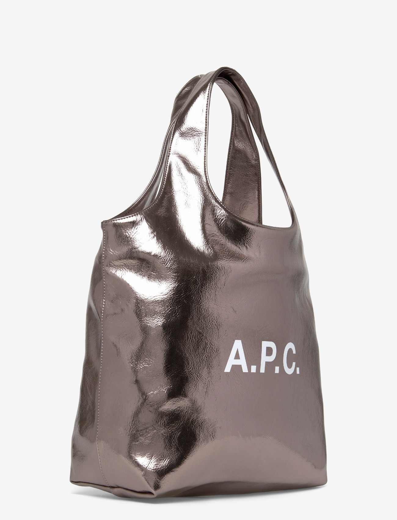 A.P.C. - tote ninon - tote bags - argent foncÉ - 2