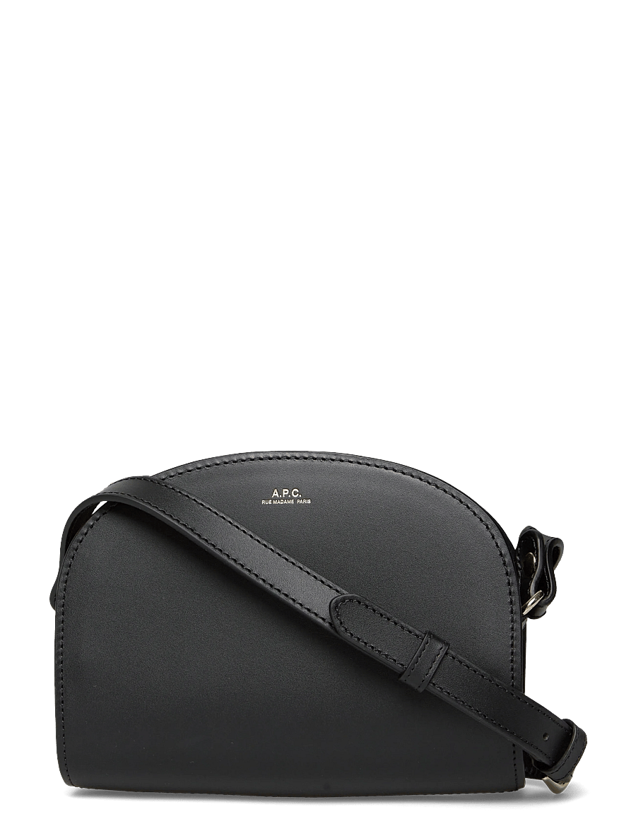 A.P.C. - bag demi-lune mini - shoulder bags - noir - 0