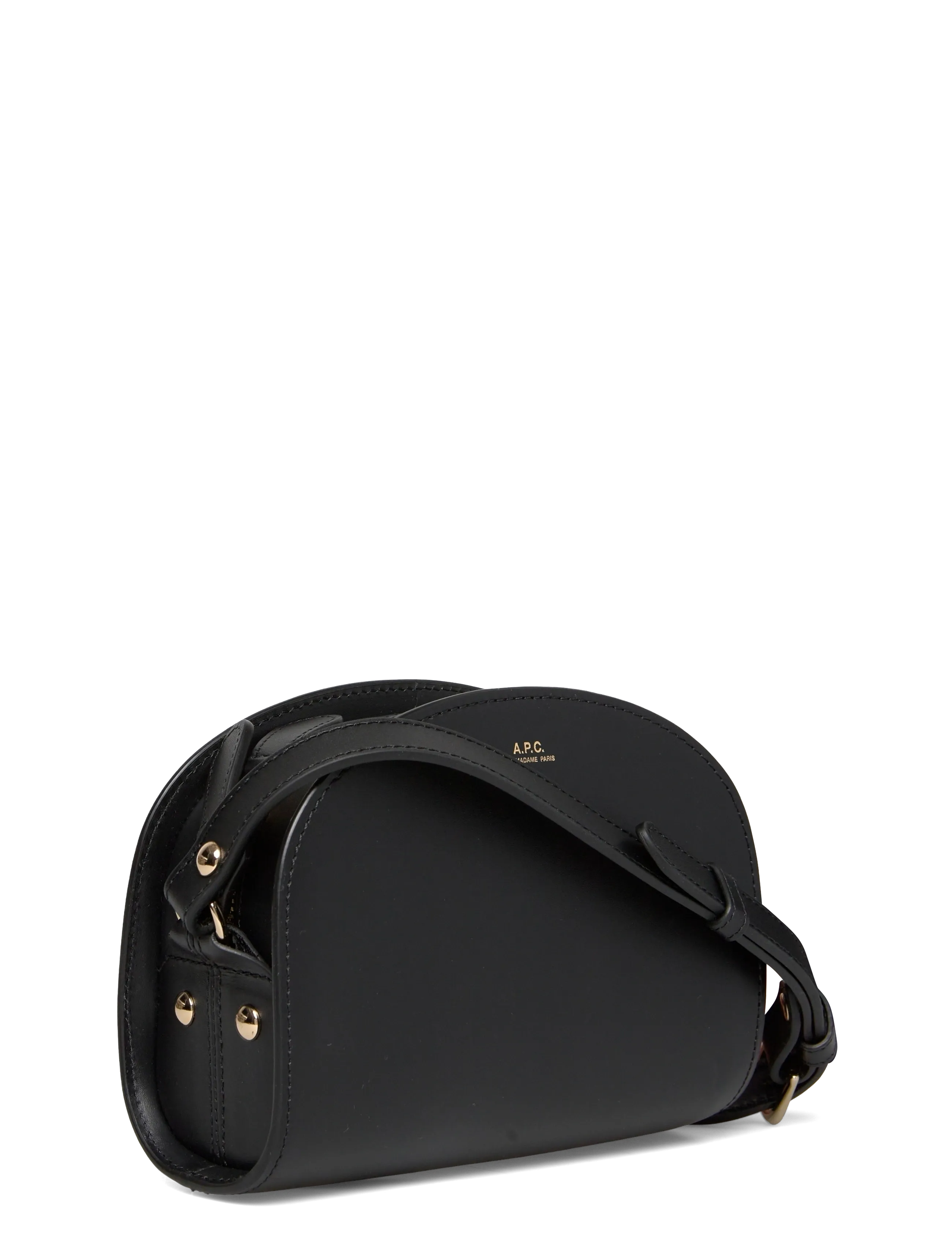 A.P.C. - bag demi-lune mini - festkläder till outletpriser - noir - 2