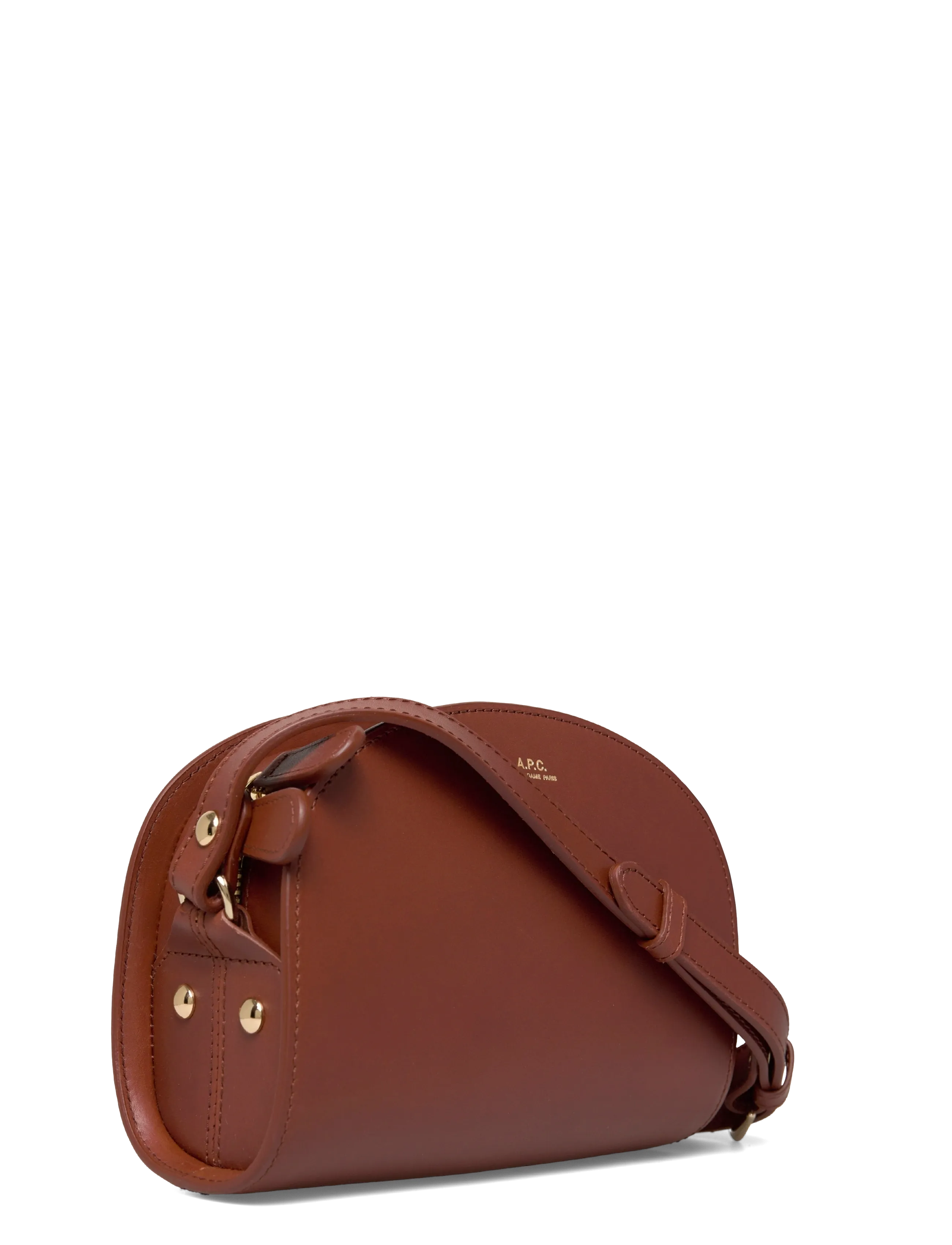 A.P.C. - bag demi-lune mini - hversdagsleg tíska - noisette - 2