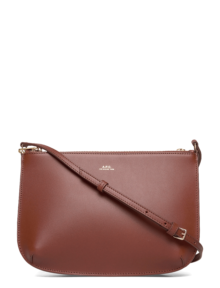 A.P.C. - bag sarah - henkeltaschen - noisette - 0