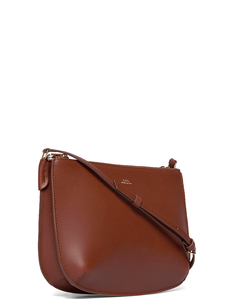 A.P.C. - bag sarah - henkeltaschen - noisette - 2