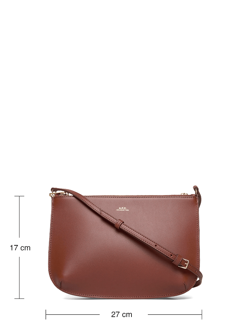 A.P.C. - bag sarah - henkeltaschen - noisette - 3