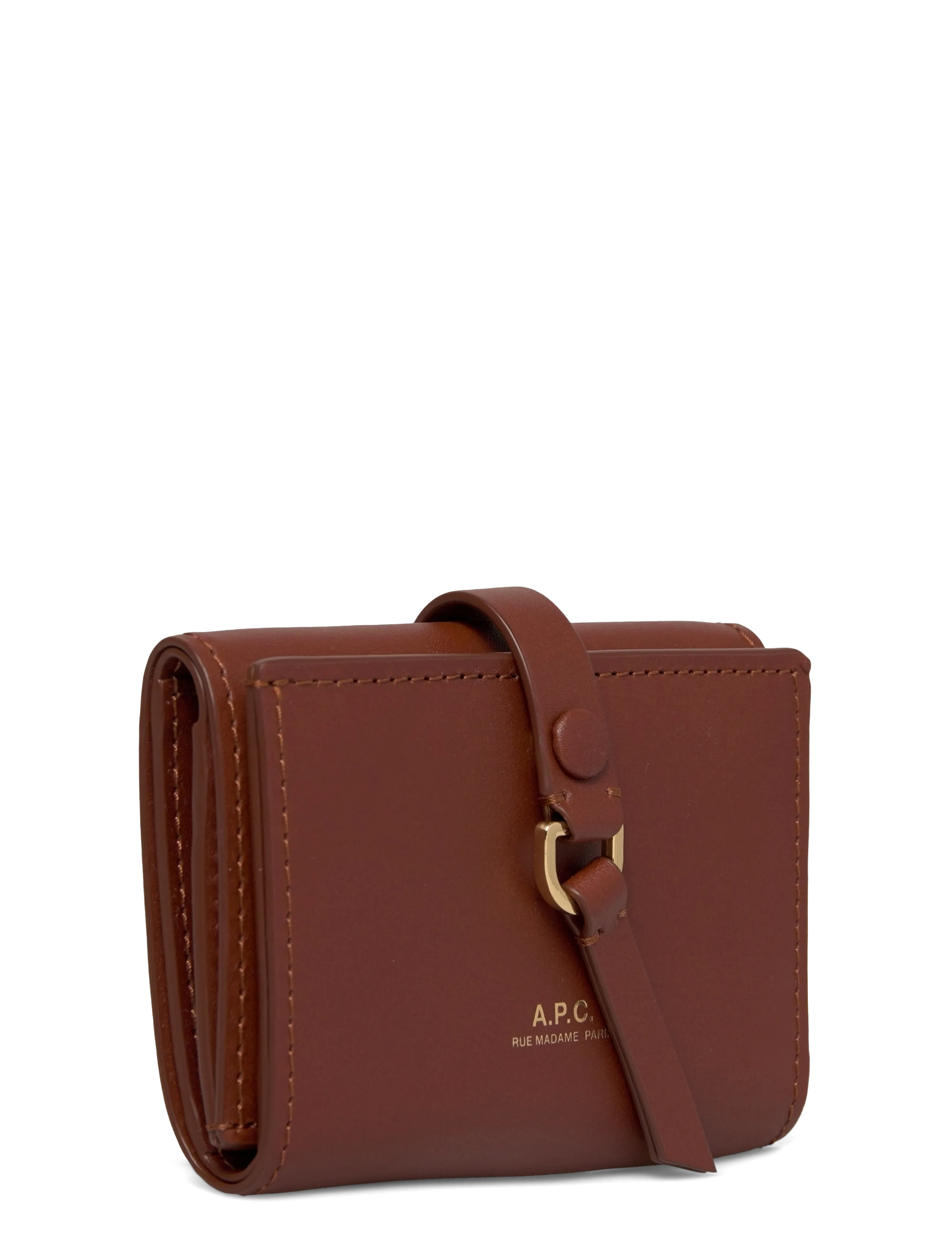A.P.C. - TRIFOLD NOA - portfele - noisette - 2