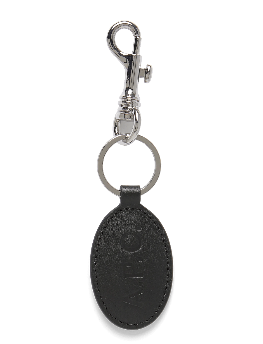 A.P.C. - key chain osaka - nøgleringe - noir - 0