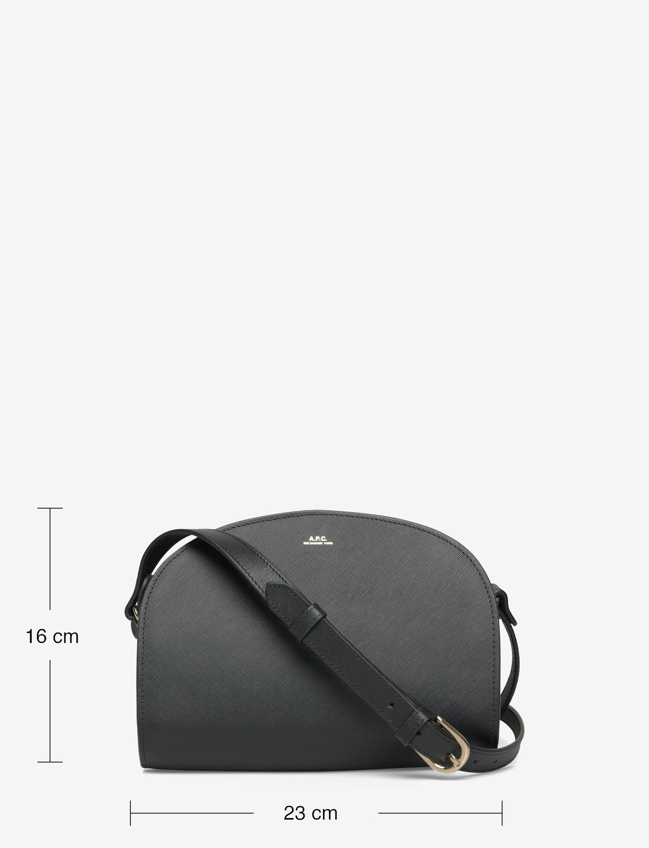 A.P.C. - SAC DEMI-LUNE - fashion trends - noir - 3
