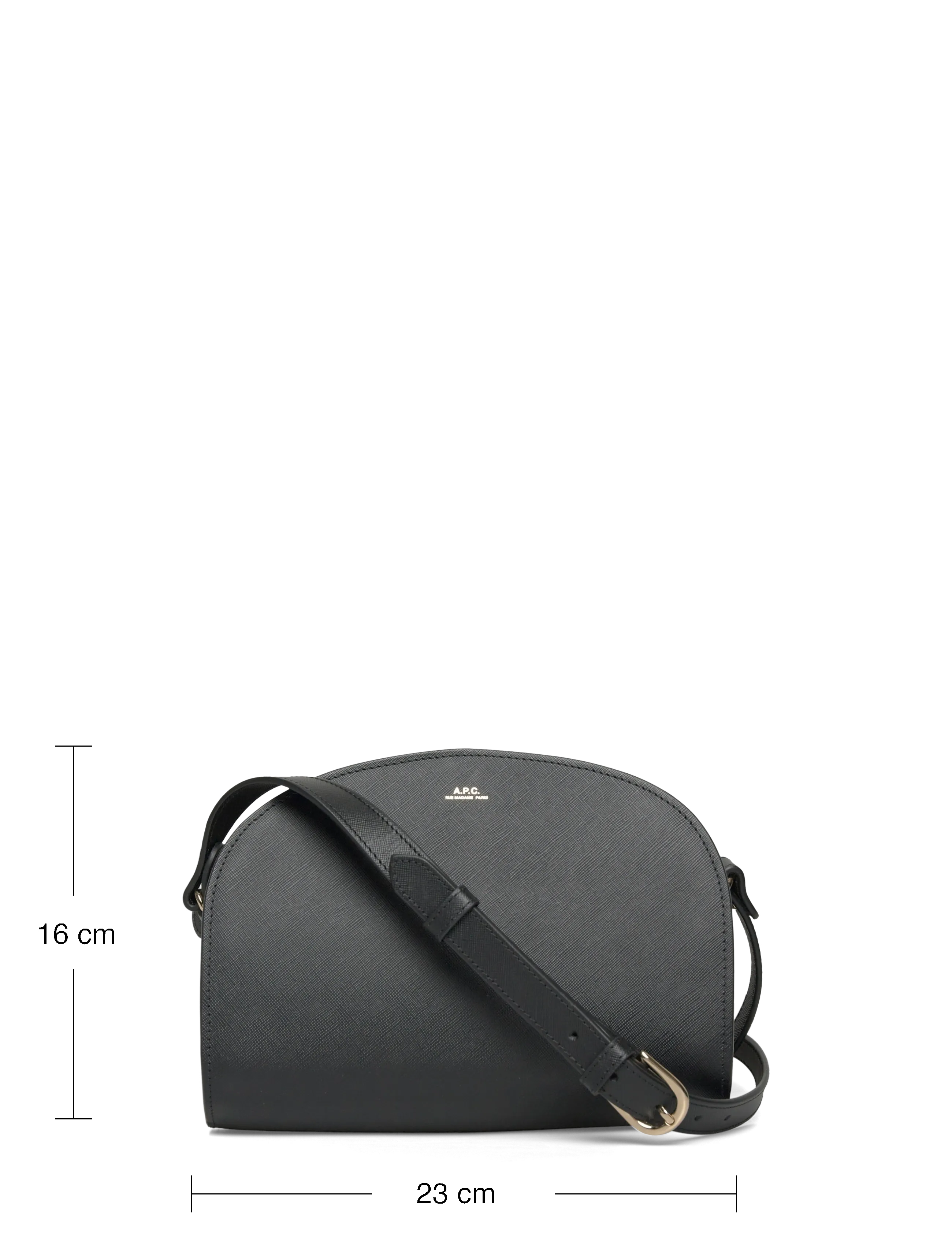 A.P.C. - SAC DEMI-LUNE - modetrends - noir - 3